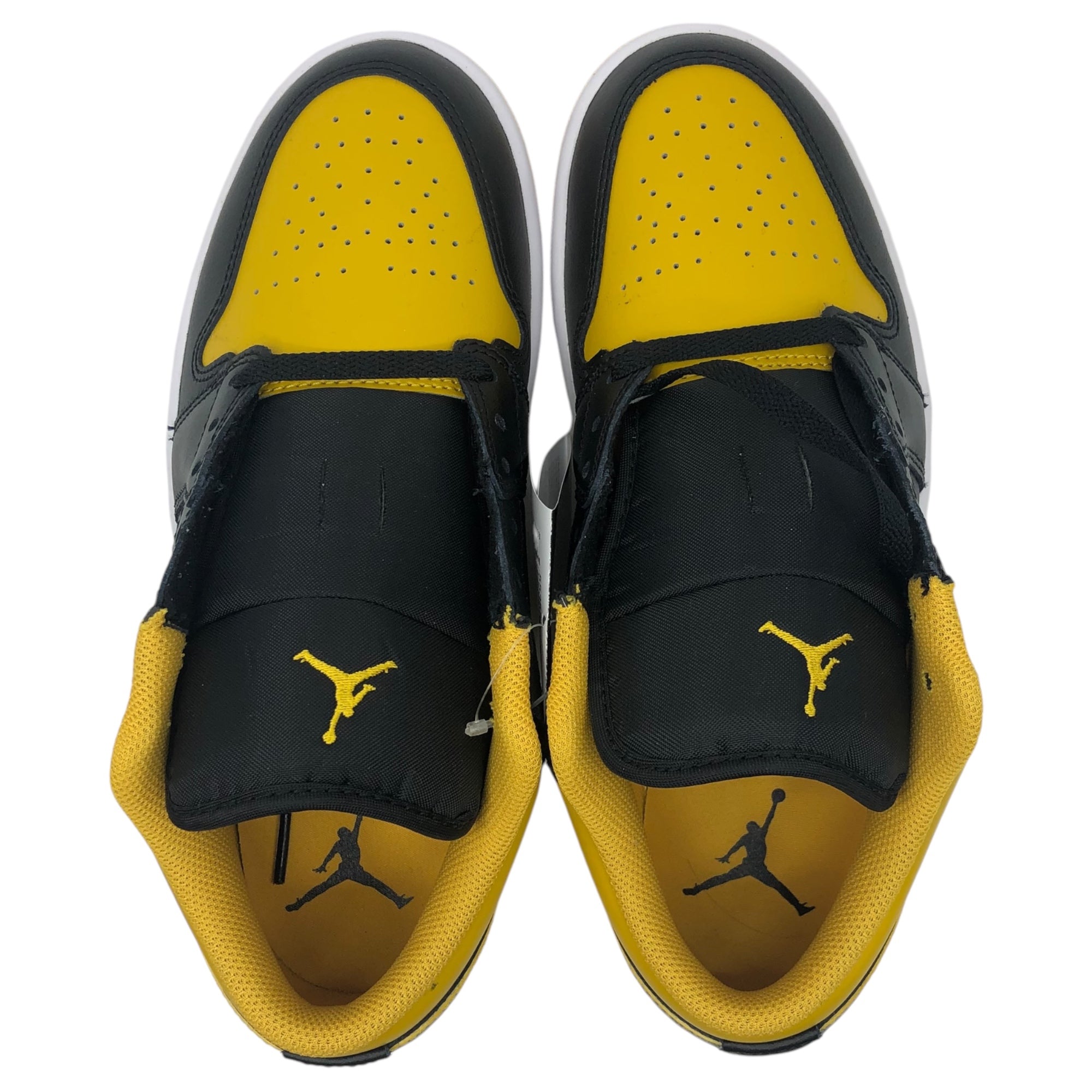 NIKE(ナイキ) AIR JORDAN 1 LOW エアジョーダン 1 ロー 553558-072 25.5cm イエローオークル×ブラック ローカット スニーカー