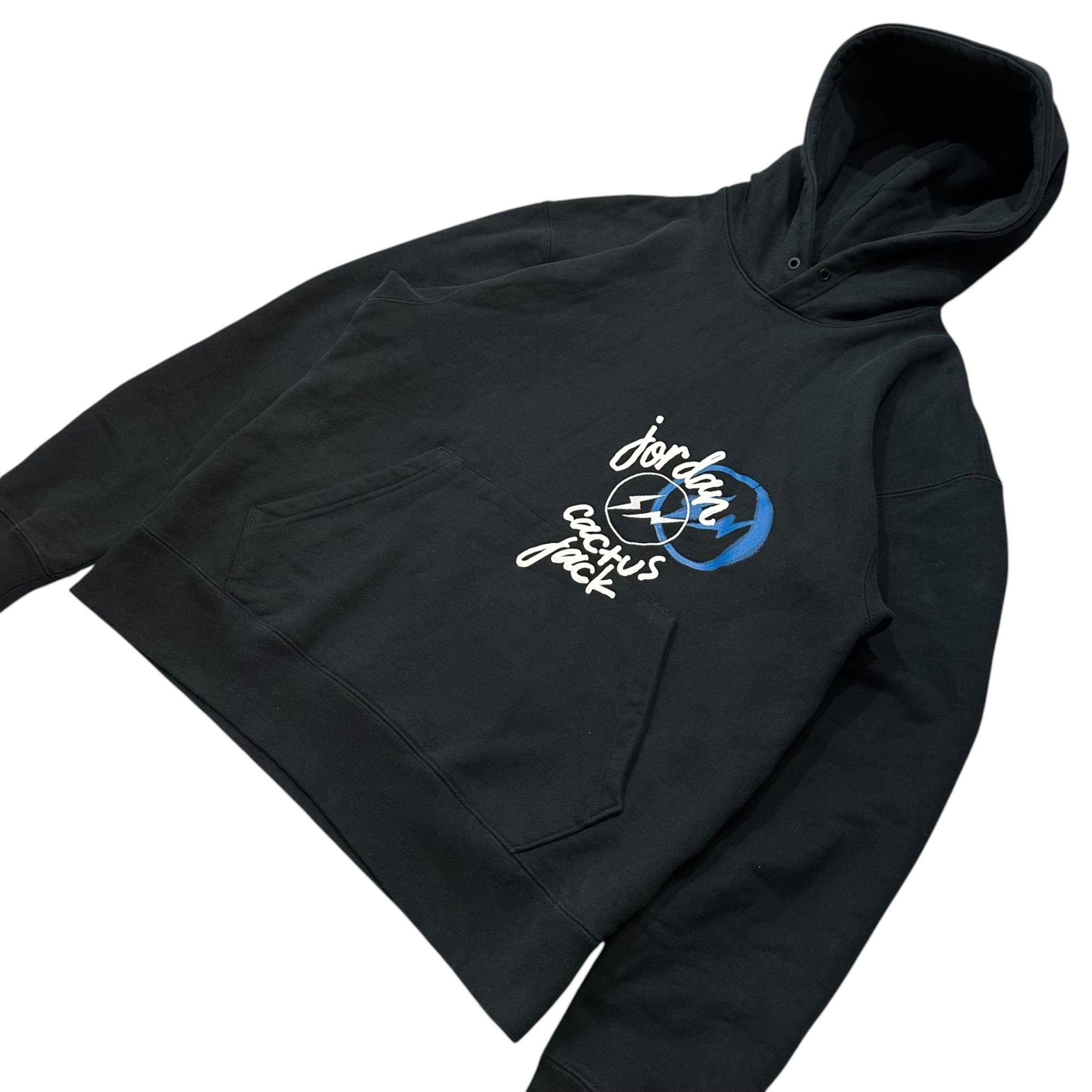 NIKE×Fragment Design×Travis Scott(ナイキ×フラグメントデザイン×トラヴィススコット) Apparel Collection Hoodie "Black" プルオーバー フーディ DJ0615-010 M ブラック JORDAN パーカー