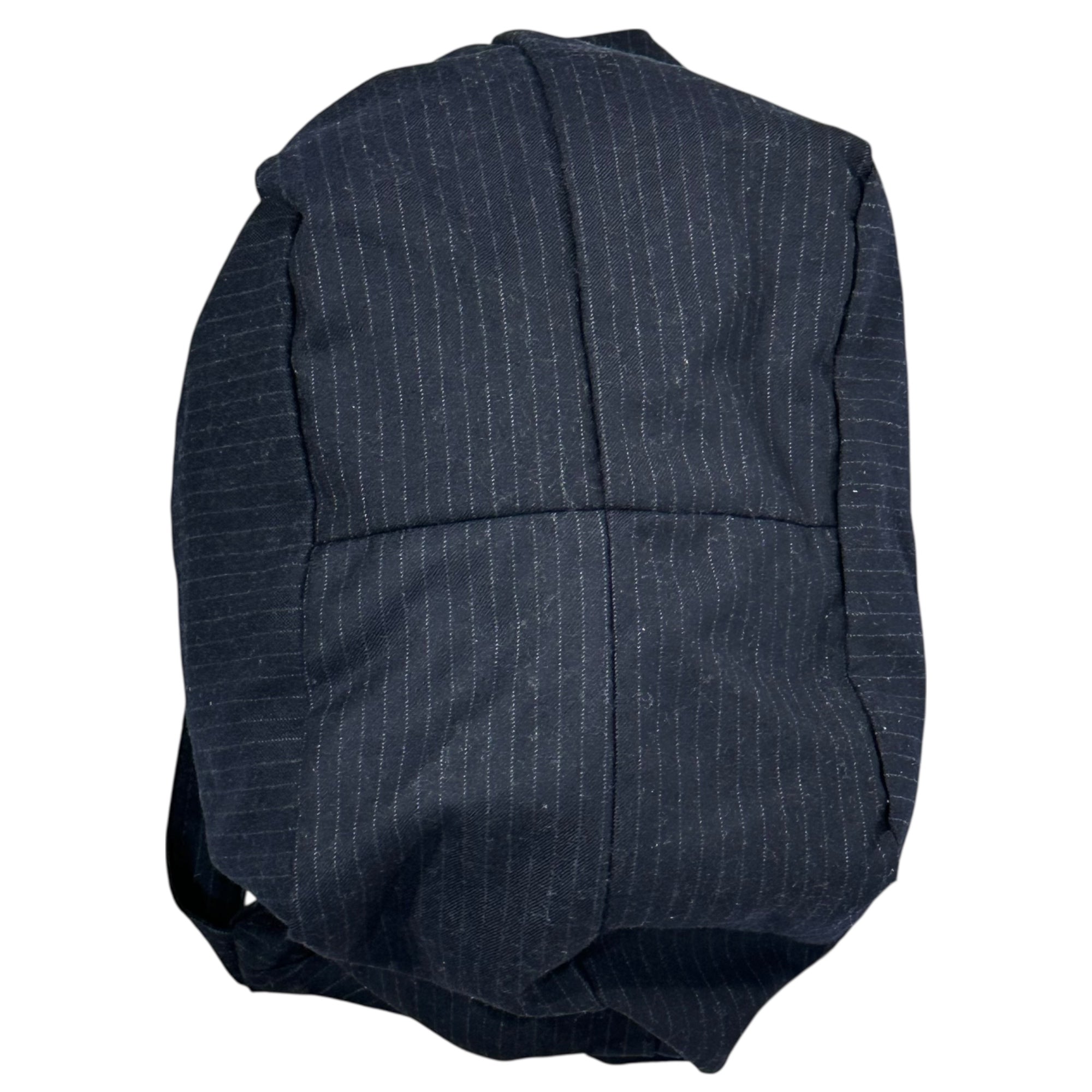 tricot COMME des GARCONS(トリココムデギャルソン) Striped Wool Tote Bag ストライプ ウール トート バッグ TR-K 206 ネイビー
