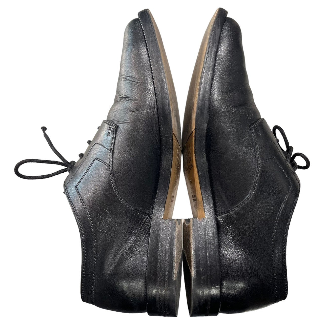 MAISON MARGIELA(メゾンマルジェラ) Tabi lace up shoes 足袋 レースアップシューズ S34WQ0021 SIZE 38(24.0~25.0cm程度) ブラック 革靴 ドレスシューズ