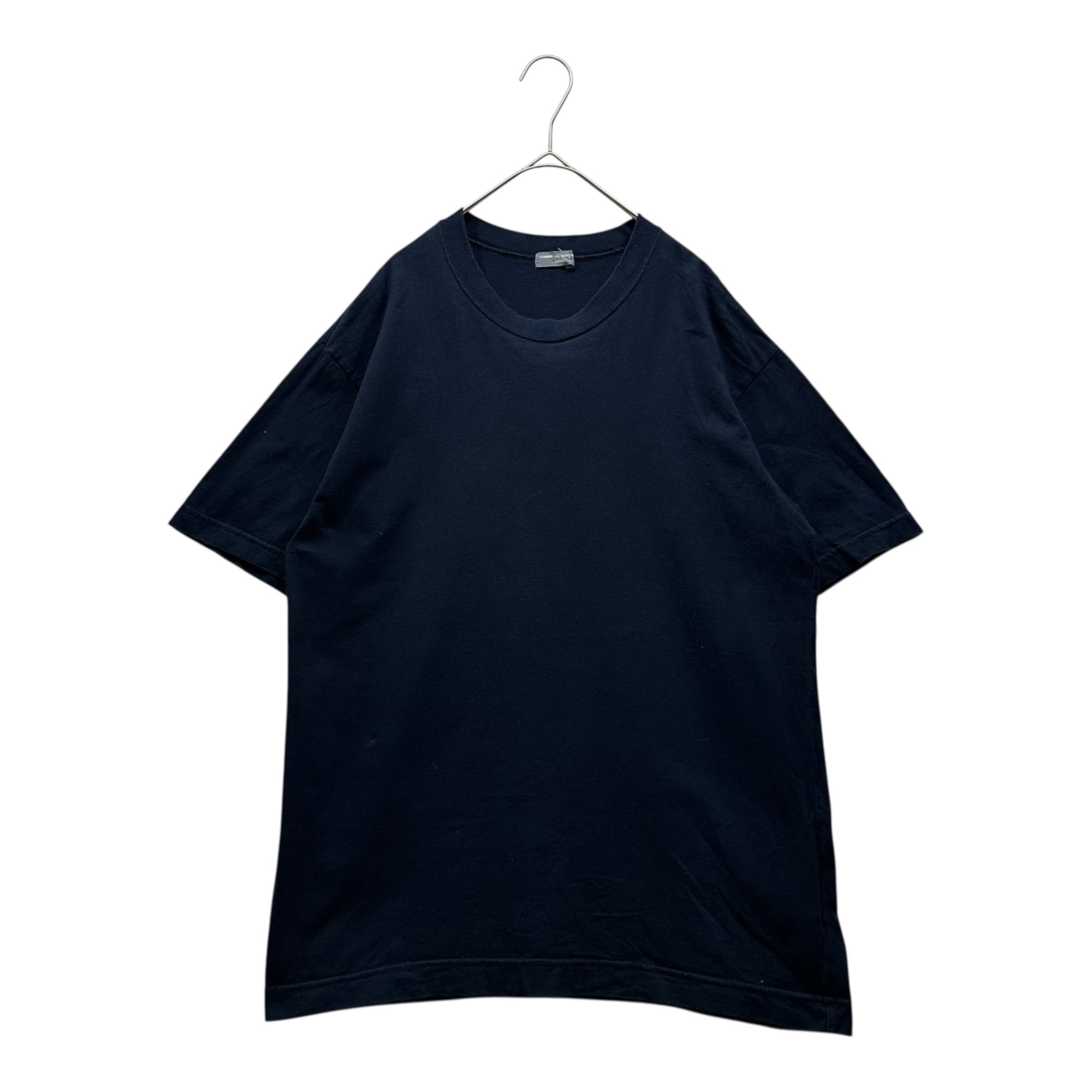 COMME des GARCONS HOMME(コムデギャルソンオム) 03SS Crew neck S/S T-shirt クルーネック 半袖 Tシャツ 田中オム HJ-T012 表記無(M程度) ネイビー AD2003