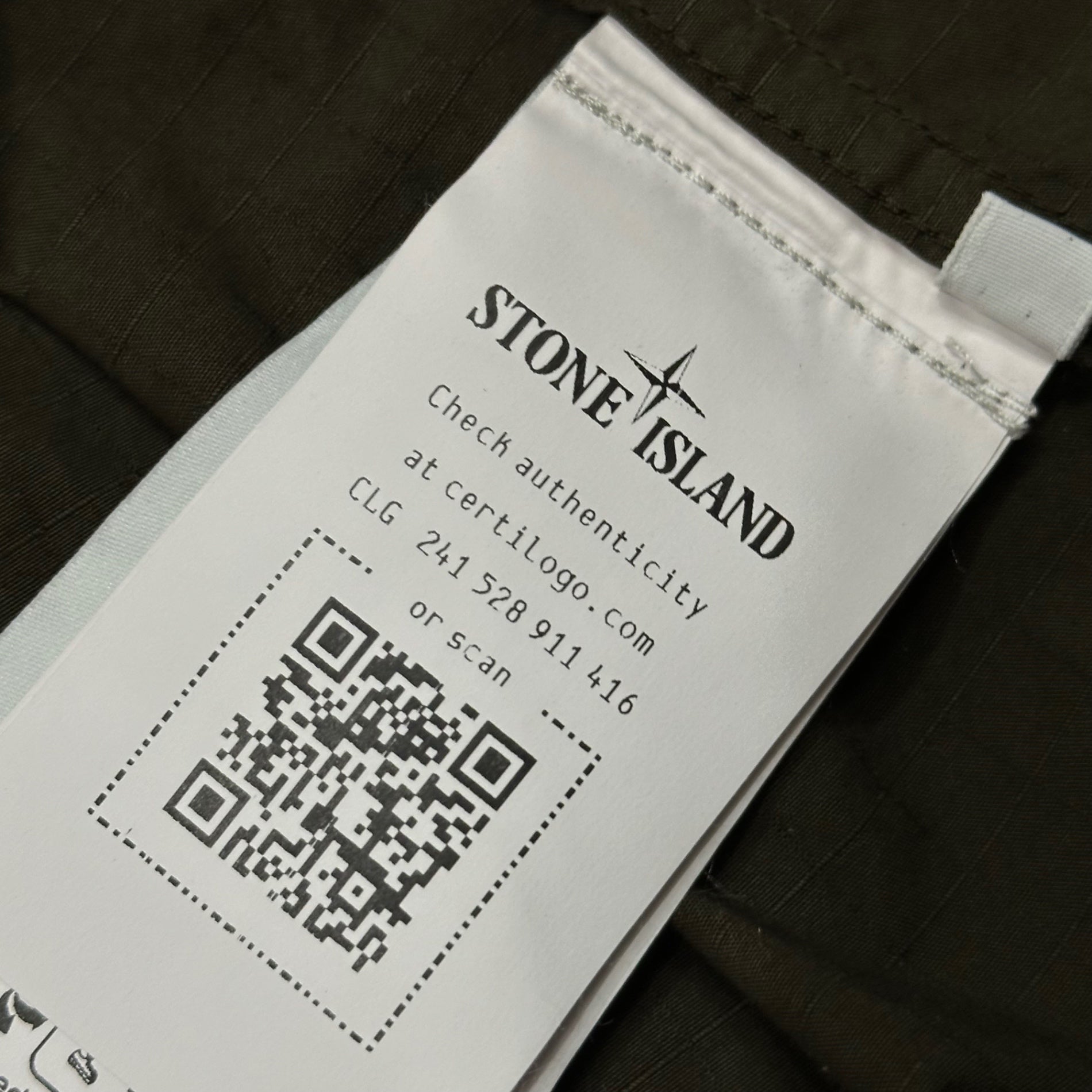 STONE ISLAND(ストーンアイランド) 2025SS MIL-SPEC STRETCH RIPSTOP-TC ストレッチコットン オーバーシャツ K1S151200012S0063 XL オリーブ
