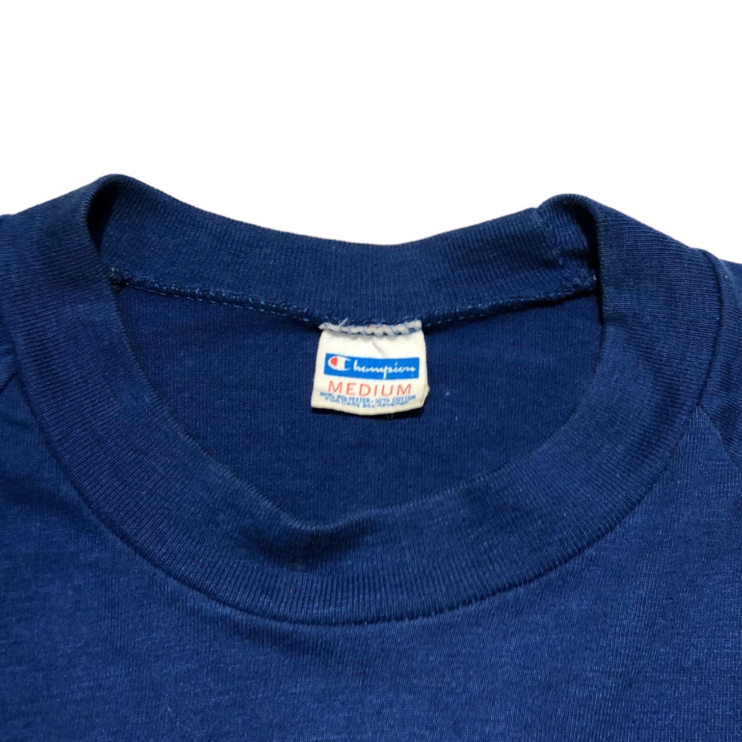 Champion(チャンピオン) 80's "Kermit" print DRAKE T-shirt カーミット ヴィンテージ Tシャツ M ブルー 80年代 トリコ タグ コピーライト