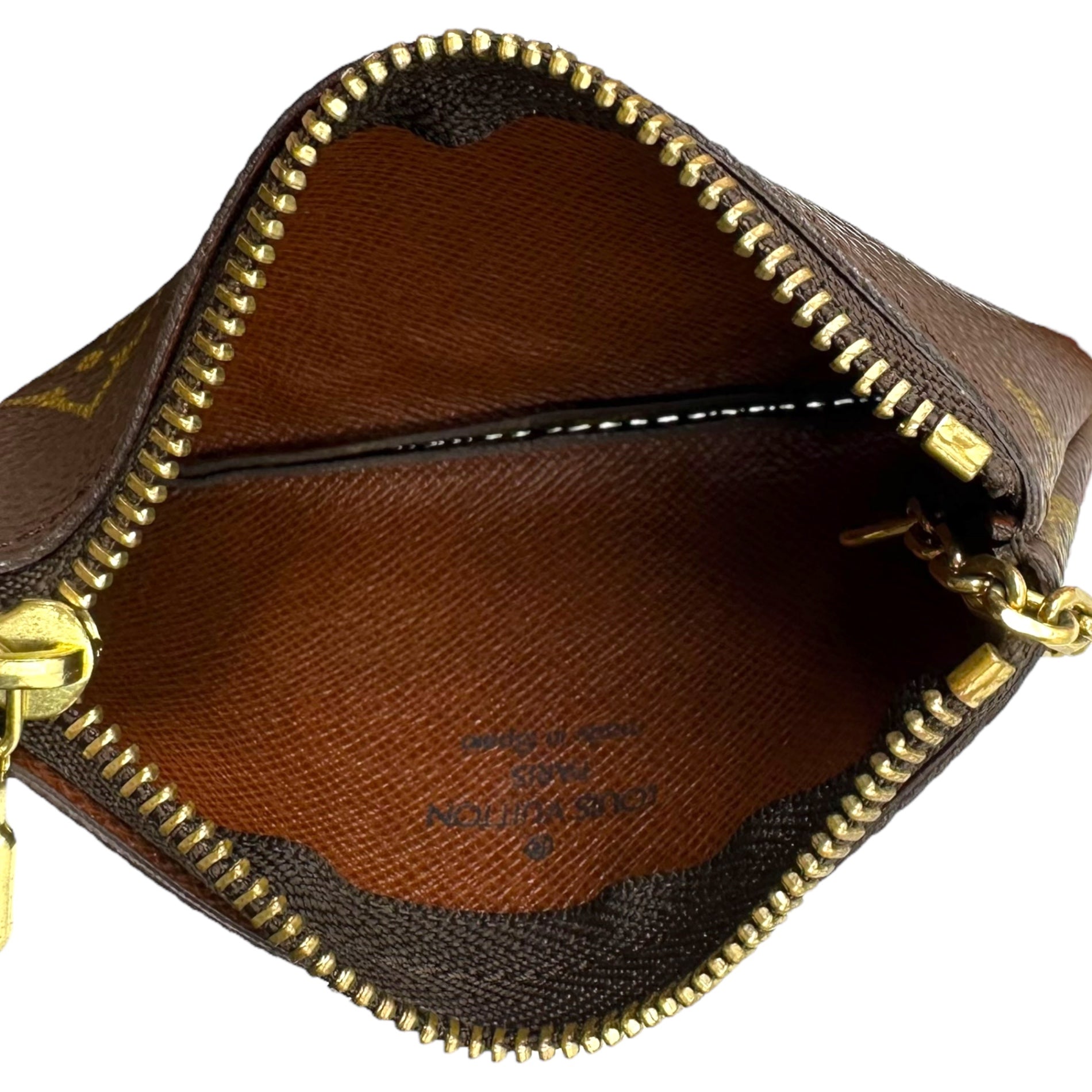 LOUIS VUITTON(ルイヴィトン) Pochette CrayMonogram ポシェットクレ モノグラム M62650 ブラウン CA1011 コインケース 財布 キーケース