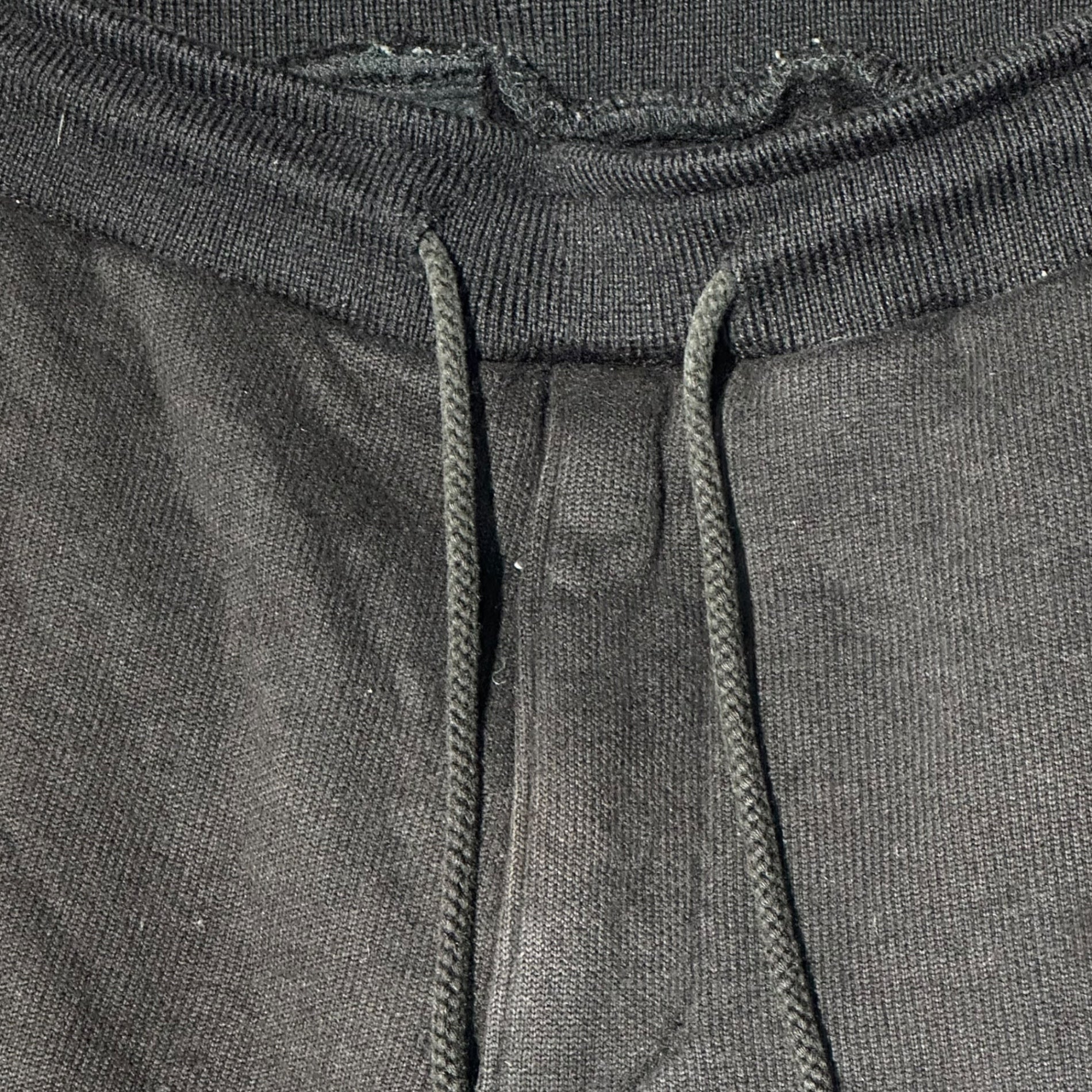 wjk(ダブルジェイケイ) Drawstring Slim Sweatpants ドローストリング スリム スウェット パンツ 5131 hj13oa L ブラック