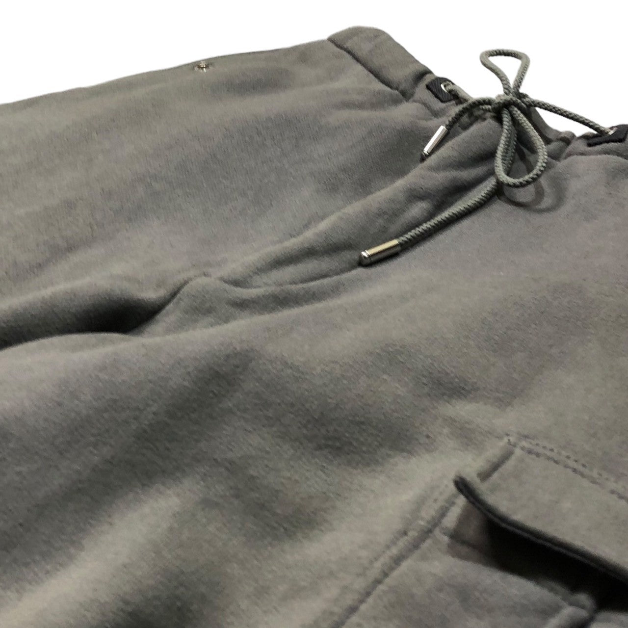 Name.(ネーム) 22AW ASYMMETRIC SWEAT CARGO PANTS アシンメトリー スウェット カーゴパンツ NMPT-22AW-008 SIZE 1(S) グレー