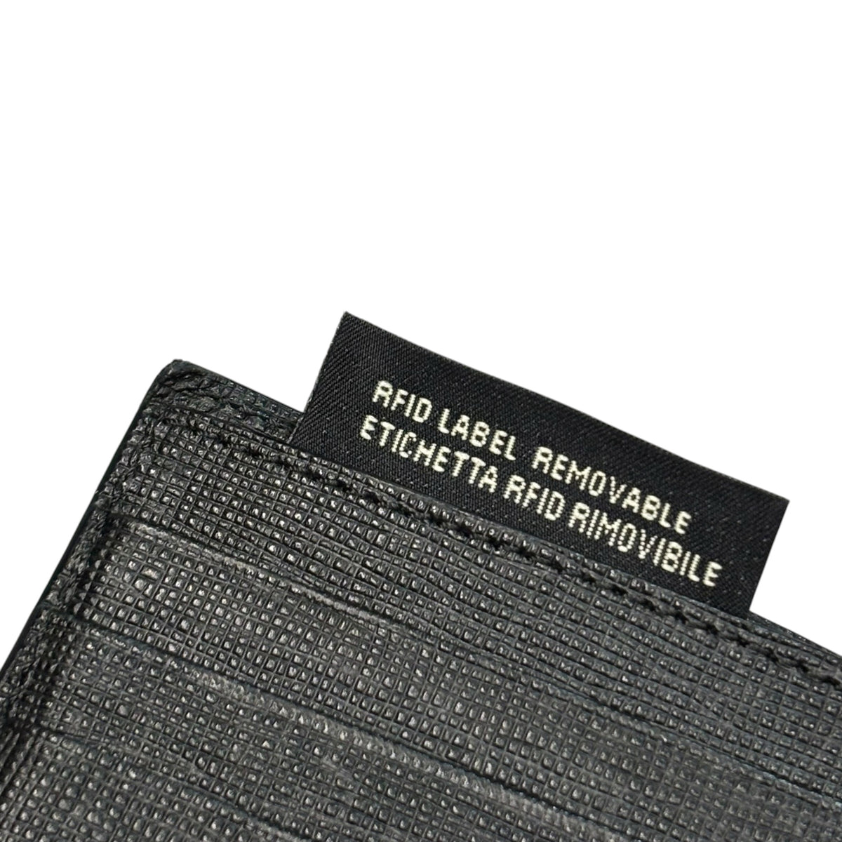 FENDI(フェンディ) Zucca print bi-fold wallet ズッカ柄 2つ折り財布 7M0001 ブラック