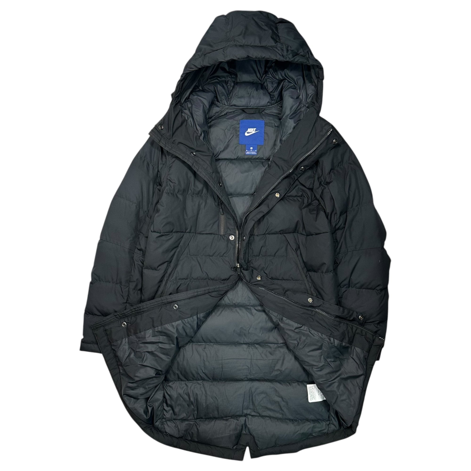 NIKE(ナイキ) Sportswear Down-Fill Men's Parka スポーツウェア ダウン フィル メンズ パーカー AJ7949-010 M ブラック ジャケット ベンチ コート