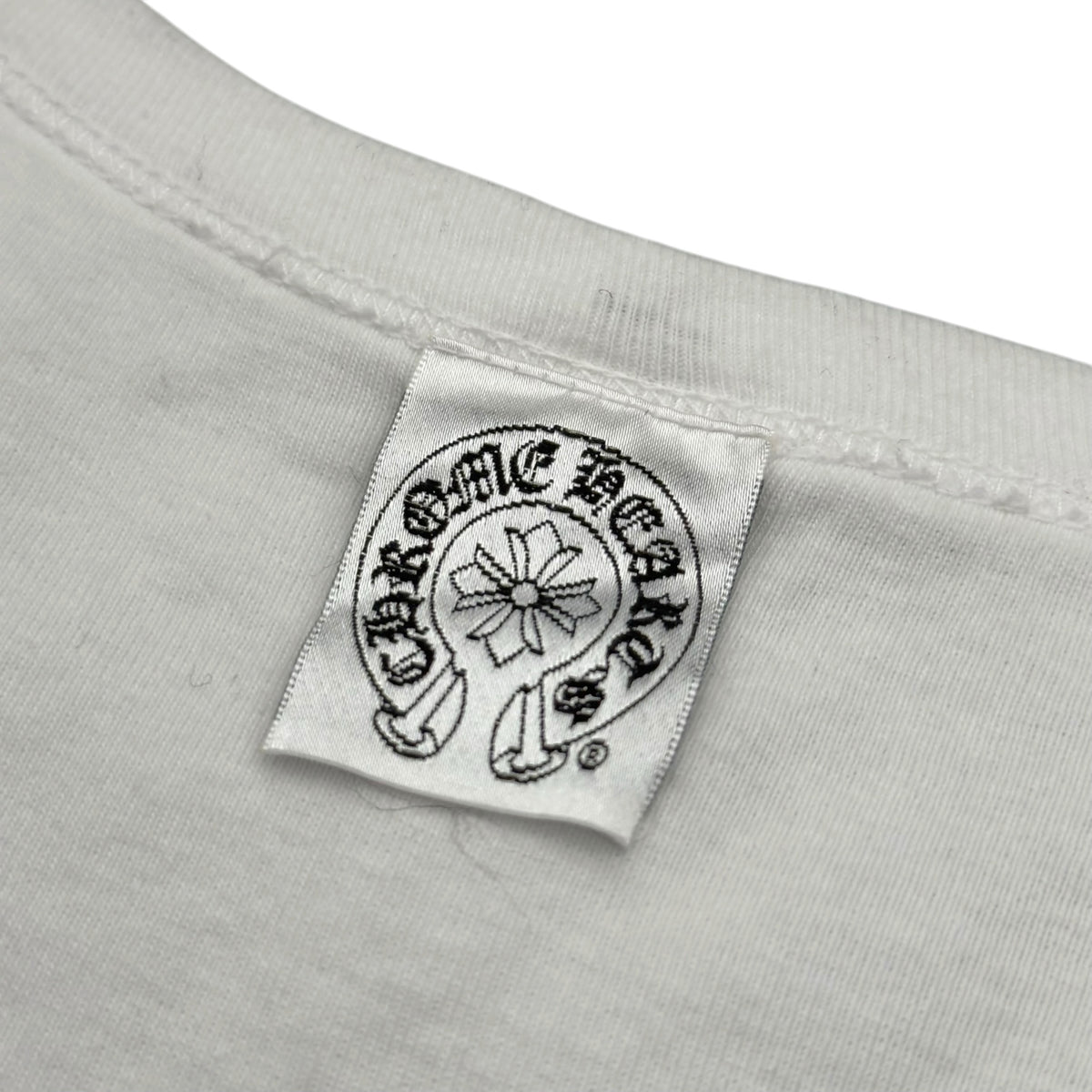 CHROME HEARTS(クロムハーツ) 1990's~2000's Floral Cross Print Tank Top フローラルクロス プリント タンクトップ ONE ホワイト 90年代後半~