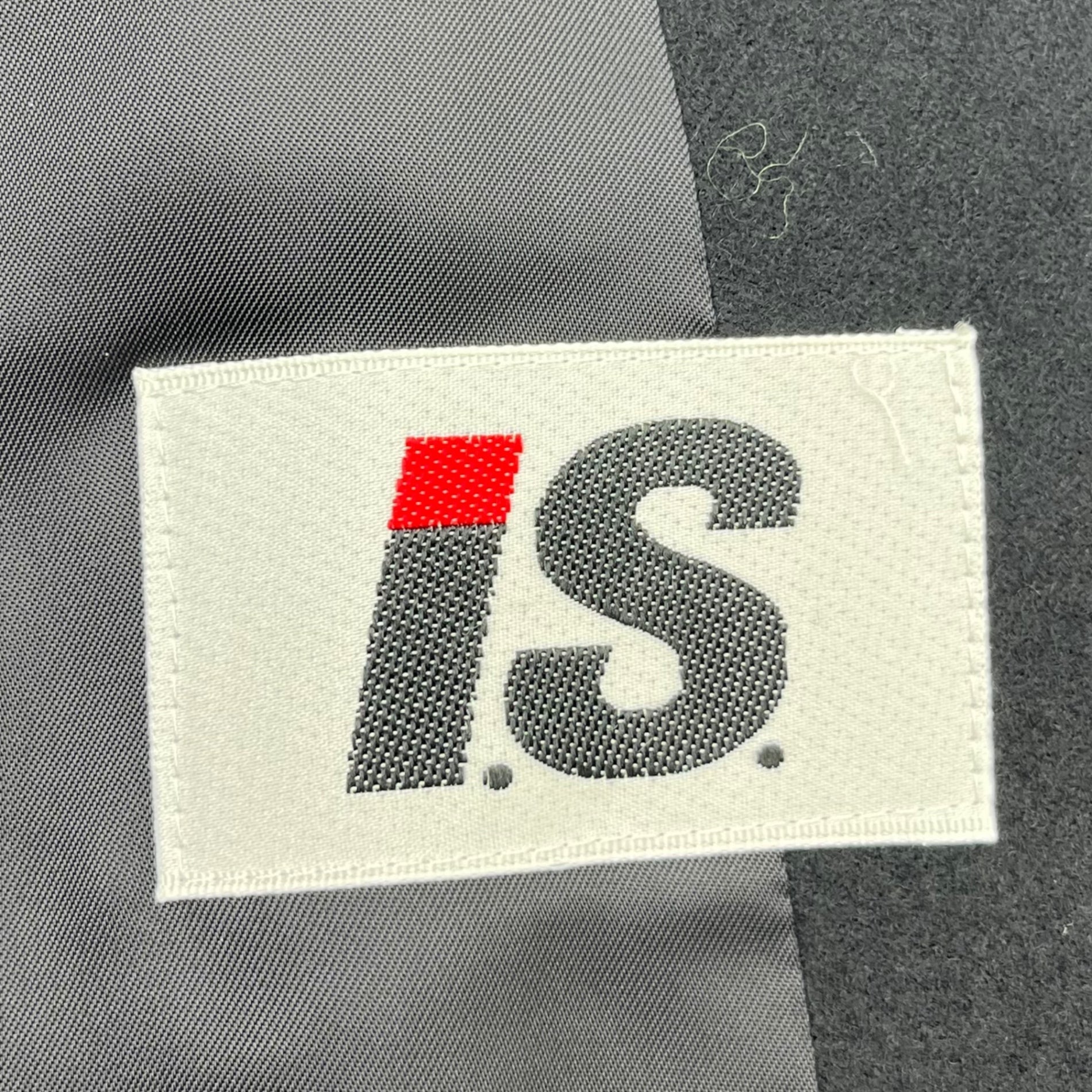i.s. ISSEY MIYAKE(アイエス イッセイミヤケ) 92's archive Stitch Design Wool Felt Jacket 1992年 アーカイブ ステッチ デザイン ウール フェルト ジャケット 90年代 IS24-FD003 M(メンズXS程度) ブラック 稀少品