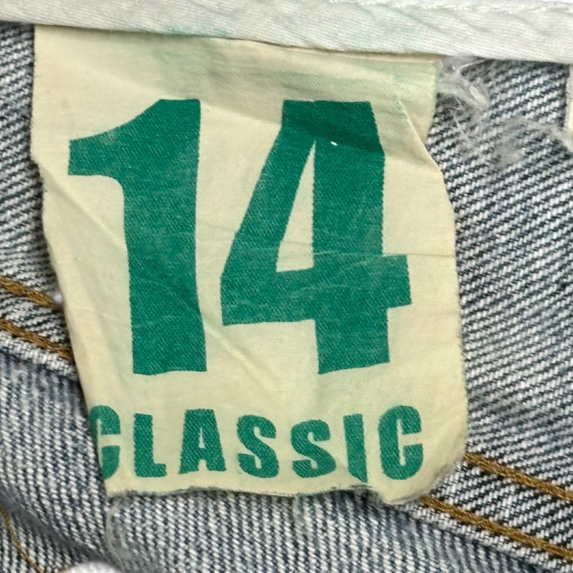 DOLCE&GABBANA(ドルチェ&ガッバーナドルガバ) Big Zip Back Logo Vintage Finish Slim Denim Pants ビッグジップ バック ロゴ ヴィンテージ加工 スリム デニム パンツ 44(XS~S程度) ライトインディゴ