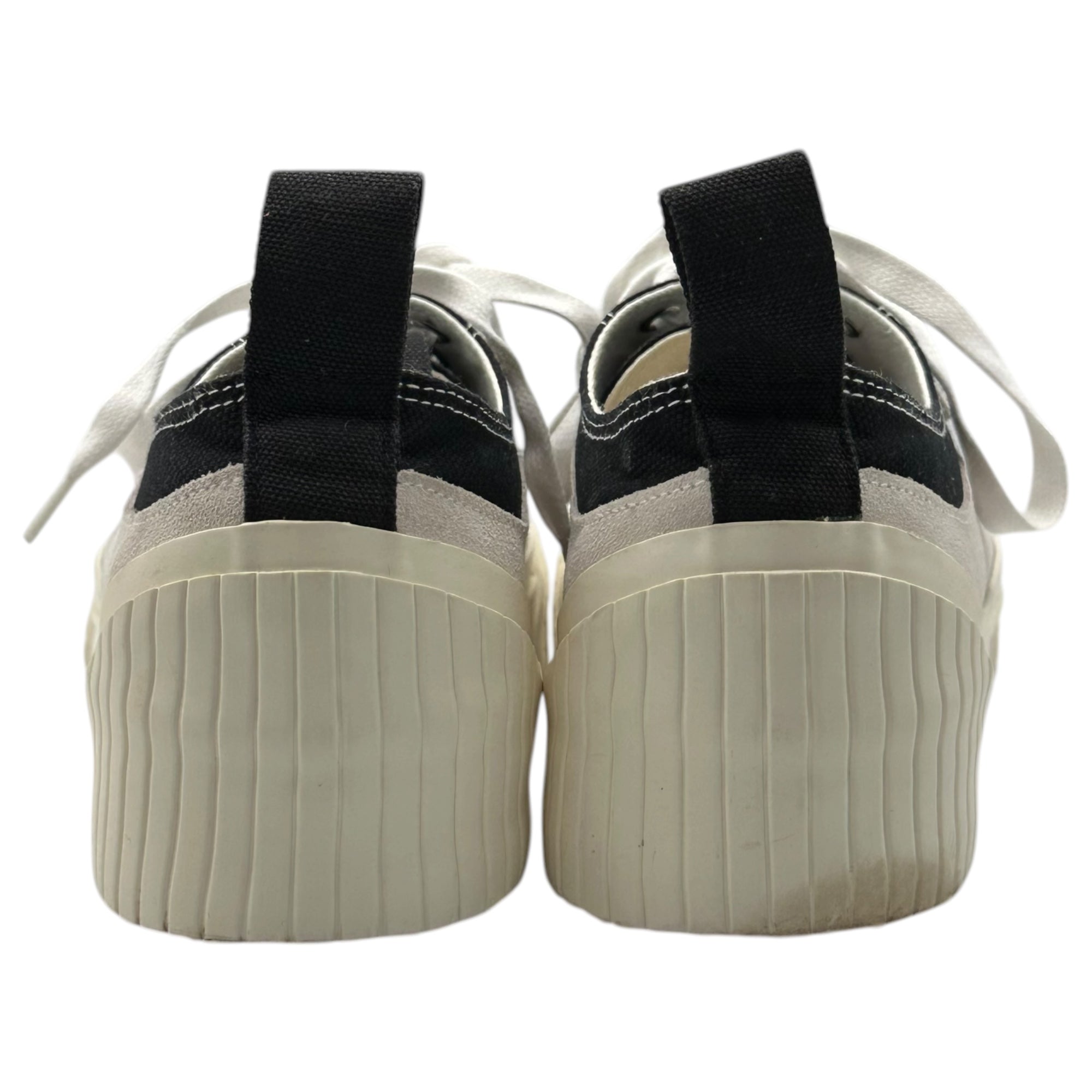 The Viridi-anne(ザヴィリディアン) Low Cut Sneaker ローカット スニーカー VI-3474-09 2 ホワイト×ブラック 厚底 スウェード