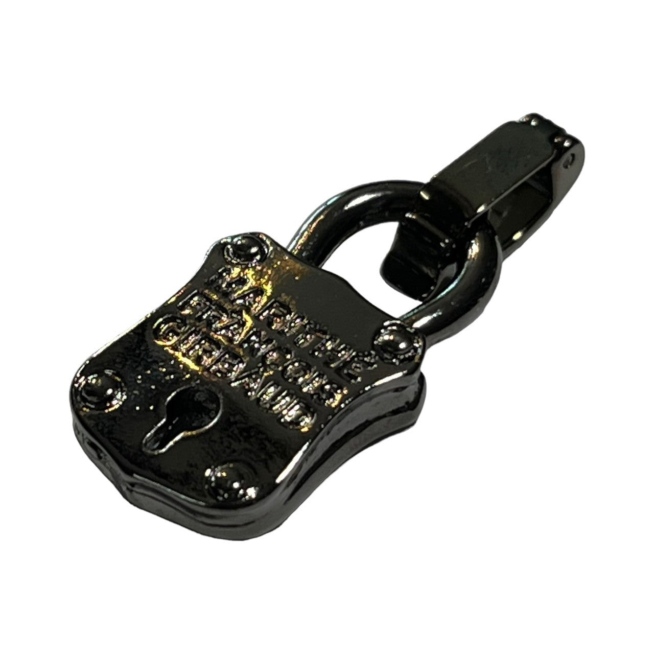 MARITHE FRANCOIS GIRBAUD(マリテフランソワジルボー) 00's logo padlock pendant top ロゴ パドロック ペンダント トップ ネックレス シルバー Y2K 鍵