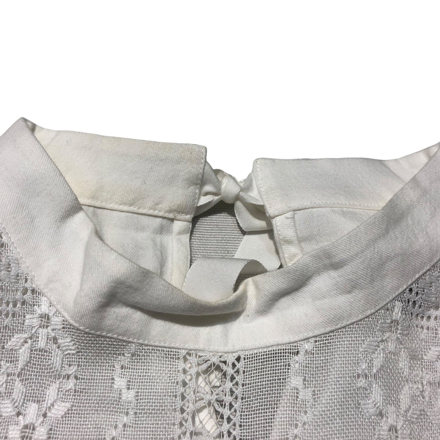 nesessaire(ネセセア) AOPOI remake blouse アオポイ リメイク ブラウス 18-3-3001 FREE ホワイト 参考定価25,300円(税込)