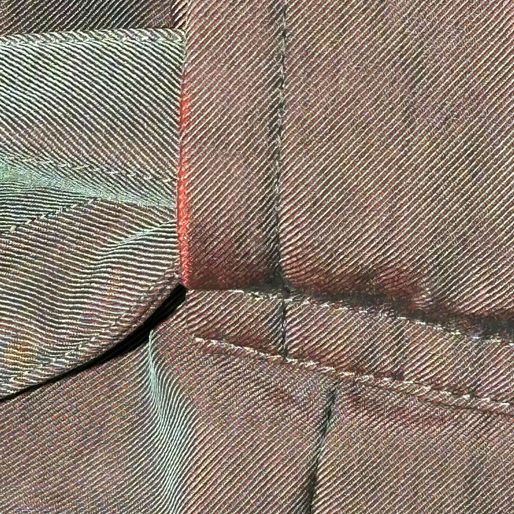 DOMON EX(ドモン イーエックス) 90's Long Trench Coat in Iridescent Colors 玉虫カラー ロング トレンチ コート パープル系