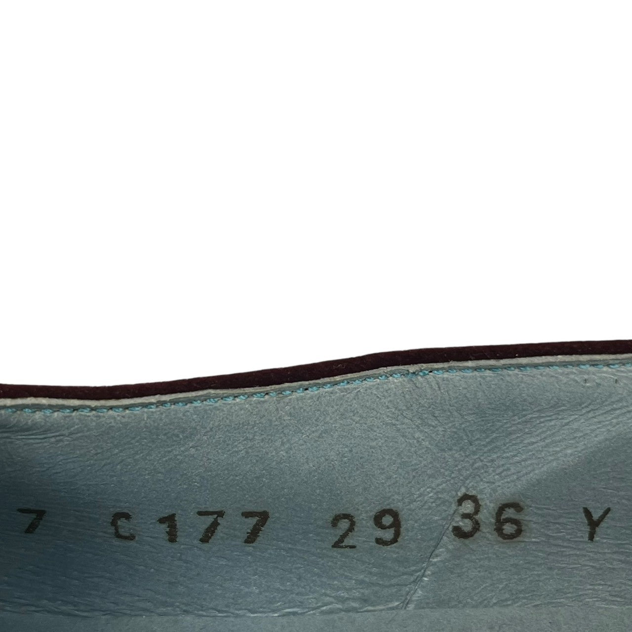 CAMPER(カンペール) Velor platform embroidered pumps ベロア 厚底 刺繍 パンプス 36(23cm~23.5cm程度) ワインレッド スリッポン シューズ