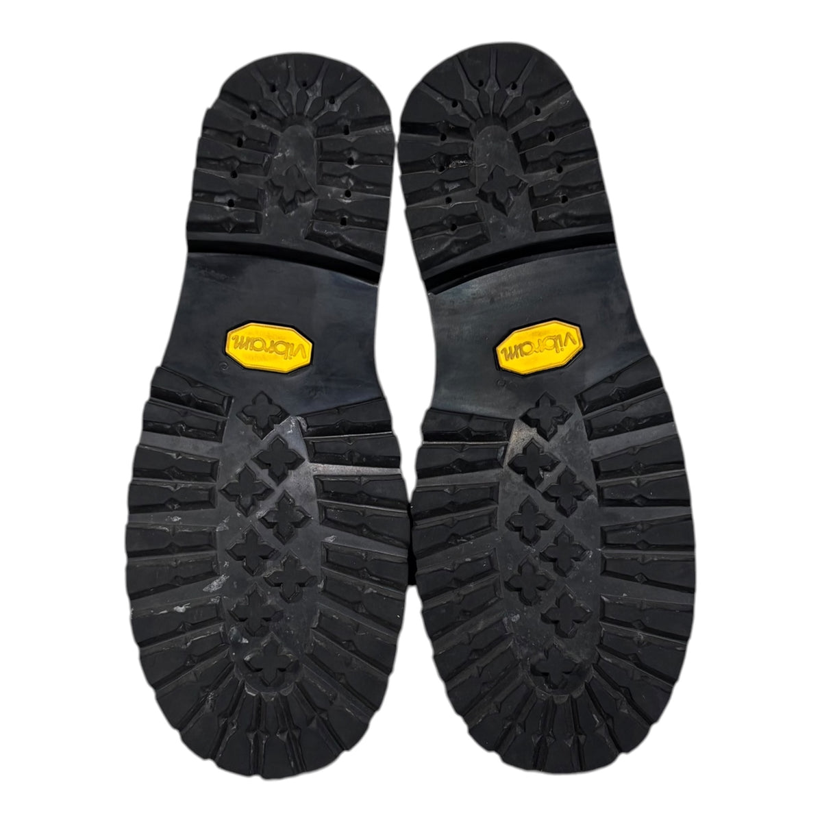 KIDS LOVE GAITE(キッズラブゲイト) INVISIBLE MOCCA - Black フロントジップ チャンキー ブーツ UK 7 1/2(26cm程度) ブラック レザー シューズ