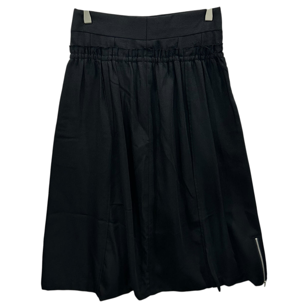 COMME des GARCONS(コムデギャルソン) 2002SS Hem-Zip Skirt-Style Super Sarouel Pants 裾ジップ スカートライク スーパー サルエル パンツ GE-P002 S ブラック AD2001 00s アーカイブ
