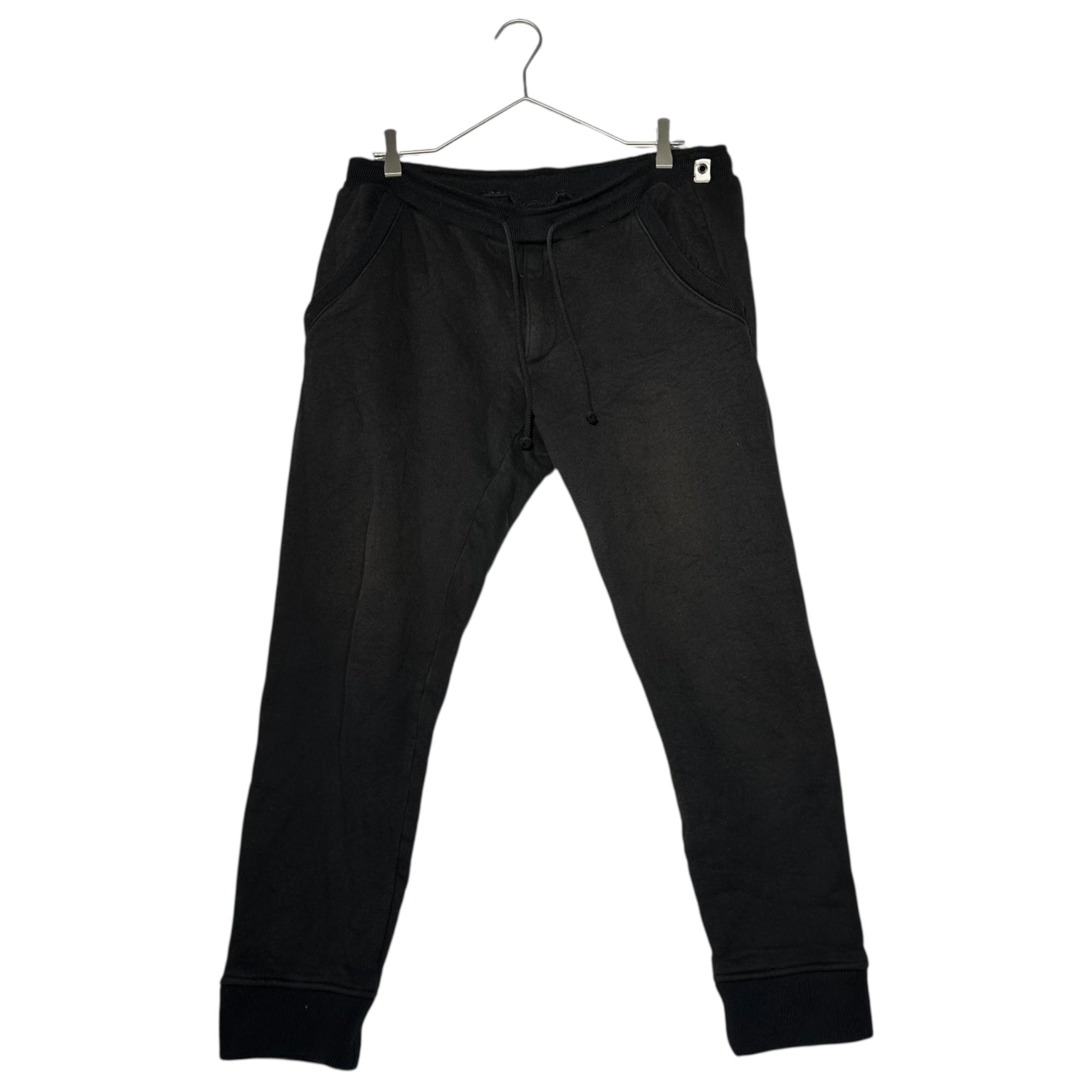 wjk(ダブルジェイケイ) Drawstring Slim Sweatpants ドローストリング スリム スウェット パンツ 5131 hj13oa L ブラック