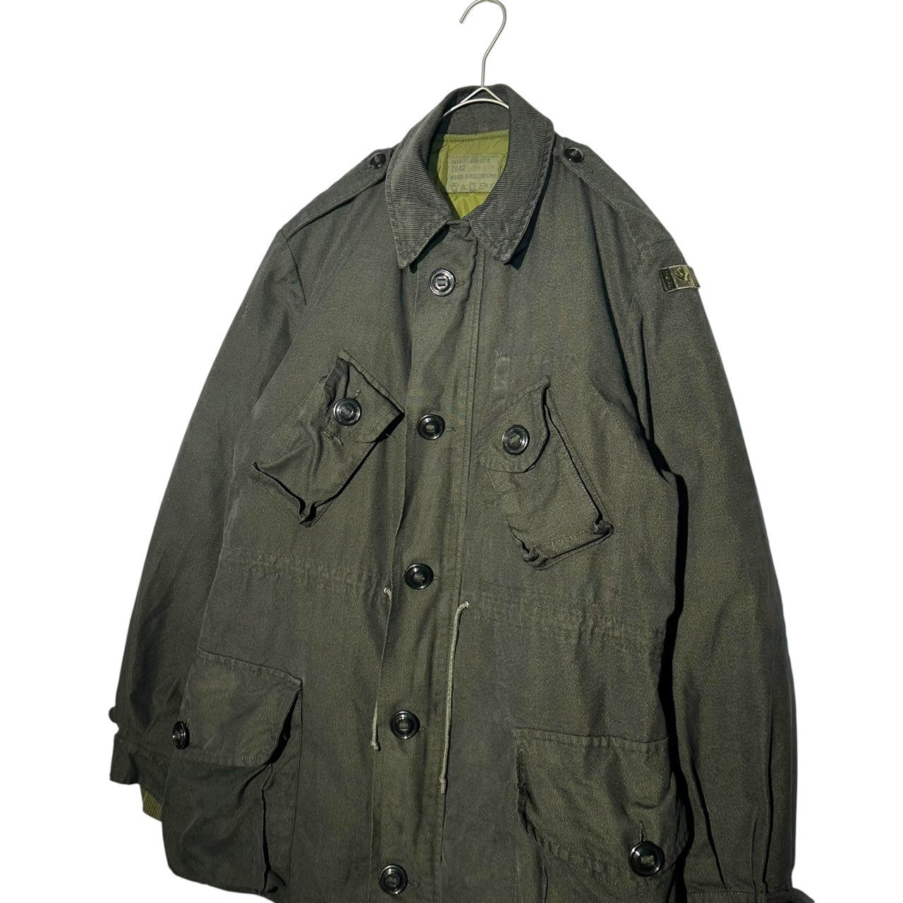 CANADIAN ARMY(カナダ軍) 90's GS MK II Combat Coat with Liner 90年代 コンバット コート ライナー付 8415-21-866-1519 S~M程度 カーキ