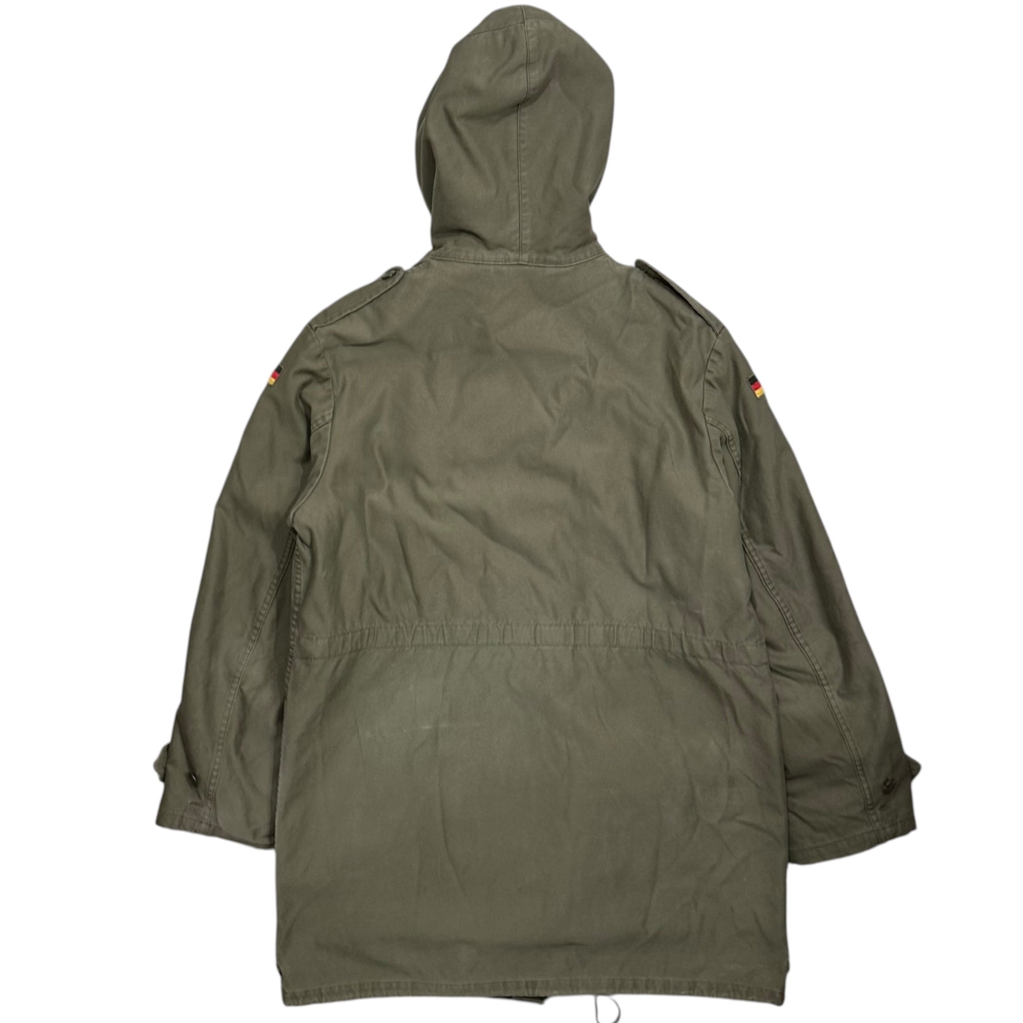 German Army(ドイツ軍) Military Mods Coat ミリタリー モッズ コート 180-190(XL程度) カーキ