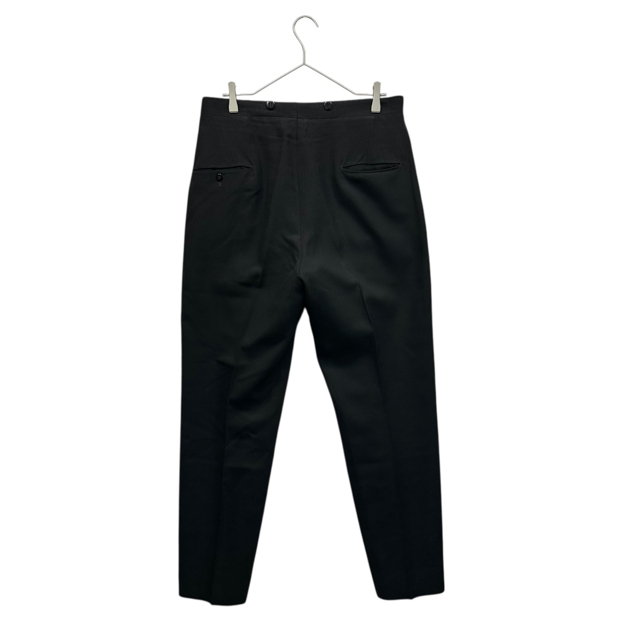 VINTAGE(ヴィンテージ) 60~70's Vintage Slacks Pants ヴィンテージ スラックス パンツ ブラック アルミCONMARジッパー