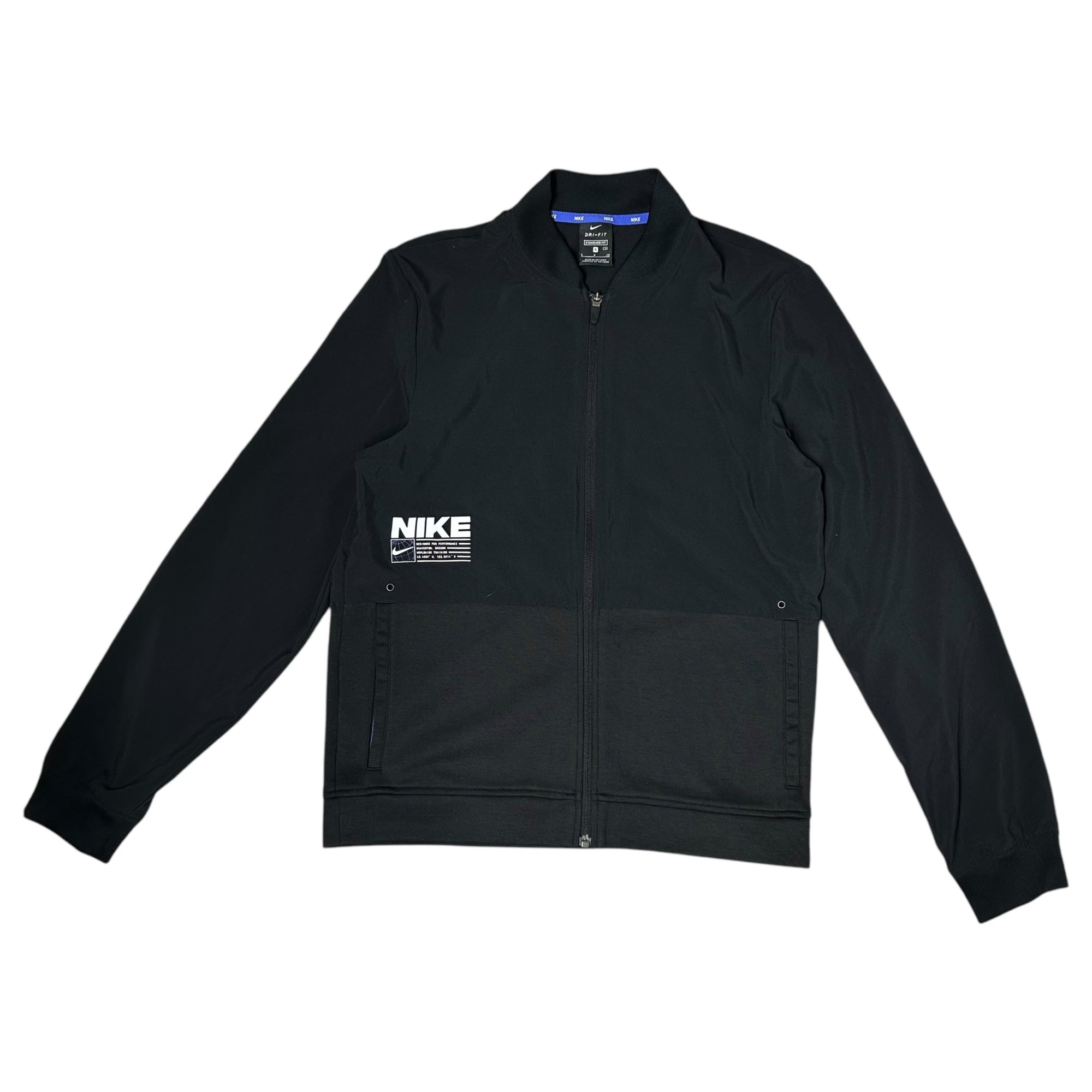 NIKE(ナイキ) DRI-FIT PT Pack Full Zip L/S Top SET UP ジャージ セットアップ CZ7124-010 CZ126-010 S ブラック ブルゾン ジャケット 上下 パンツ スポーツ ウェア ロゴ