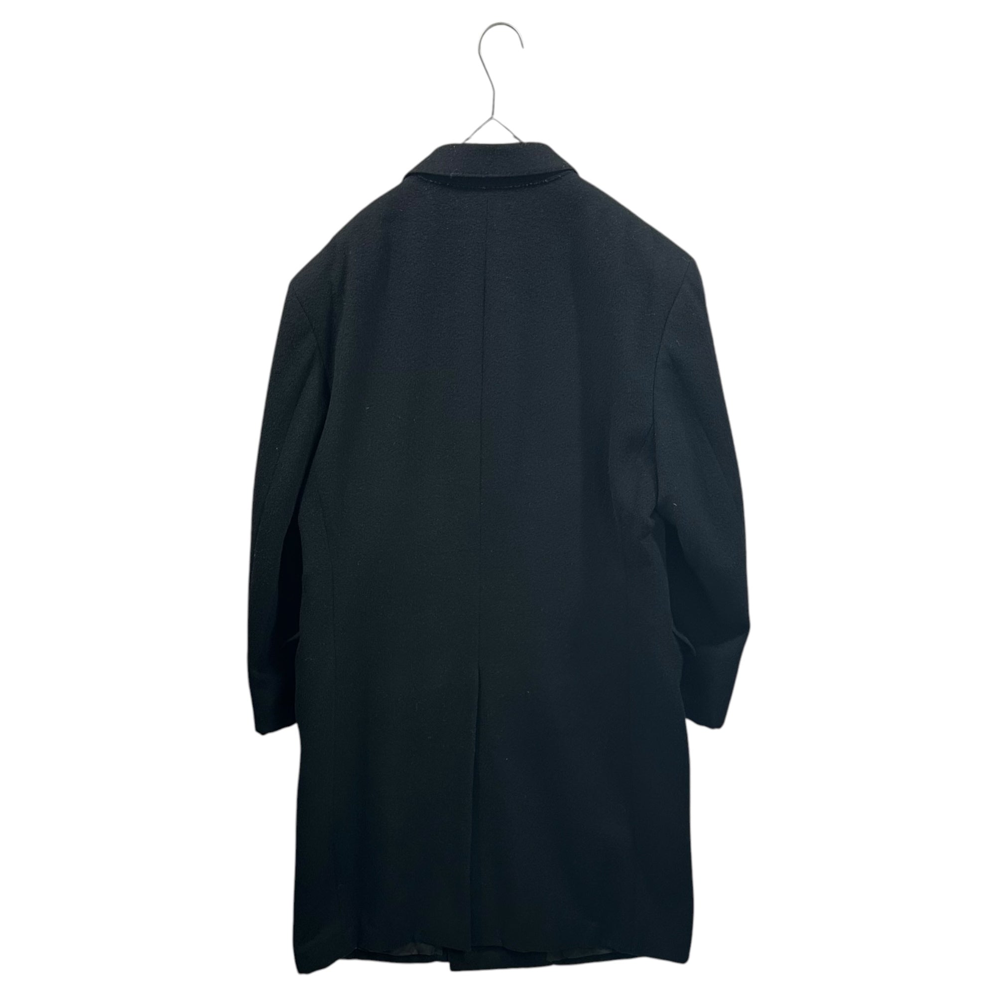 LOUIS FERAUD(ルイフェロー) Vintage Wool Long Coat ヴィンテージ ウール ロング コート S ブラック