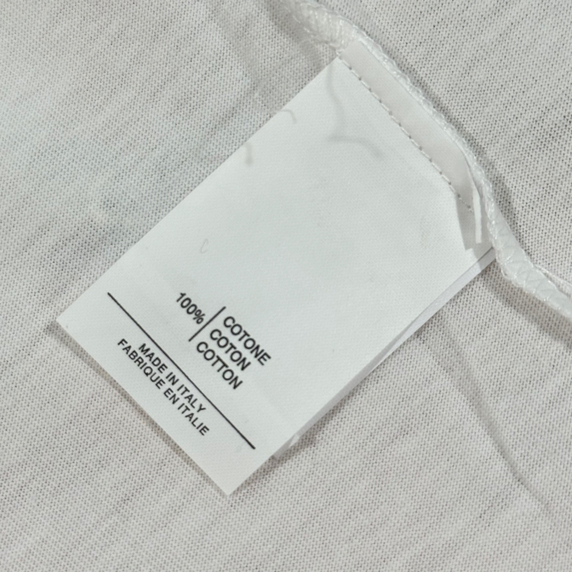 COMME des GARCONS COMME des GARCONS(コムデギャルソンコムデギャルソン) Crayon graphic Logo T-shirt ロゴ クレオン グラフィック Tシャツ S ホワイト フランス製