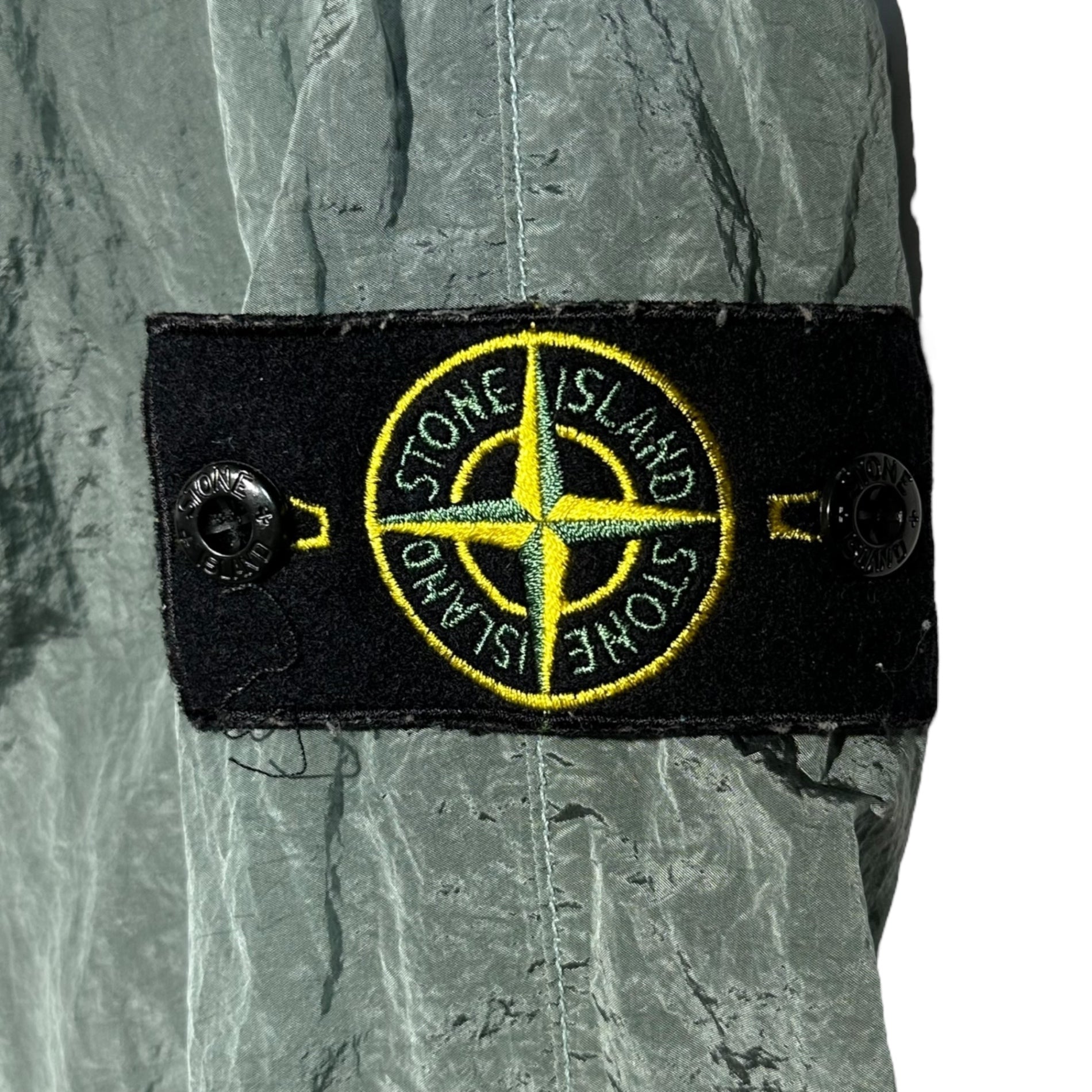 STONE ISLAND(ストーンアイランド) 23AW NYLON METAL IN ECONYLON PANTS ナイロンメタル ナイロン パンツ 781531019 W34 ミントグリーン トラック パンツ