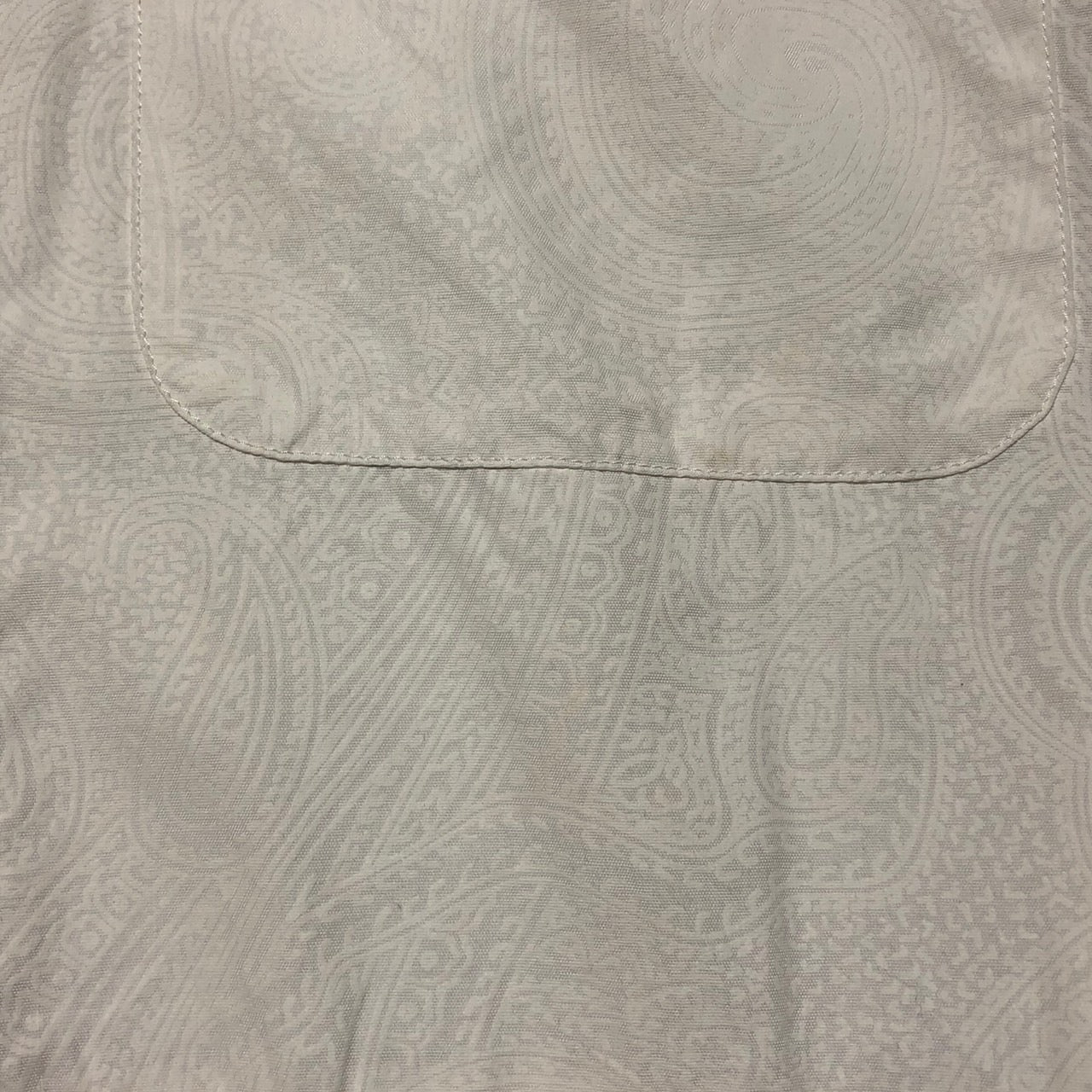 AALTO(アールト) ダブルカラーペイズリーショートシャツジャケット AA-SS18-B1SH2-533 34(Sサイズ程度) ホワイト