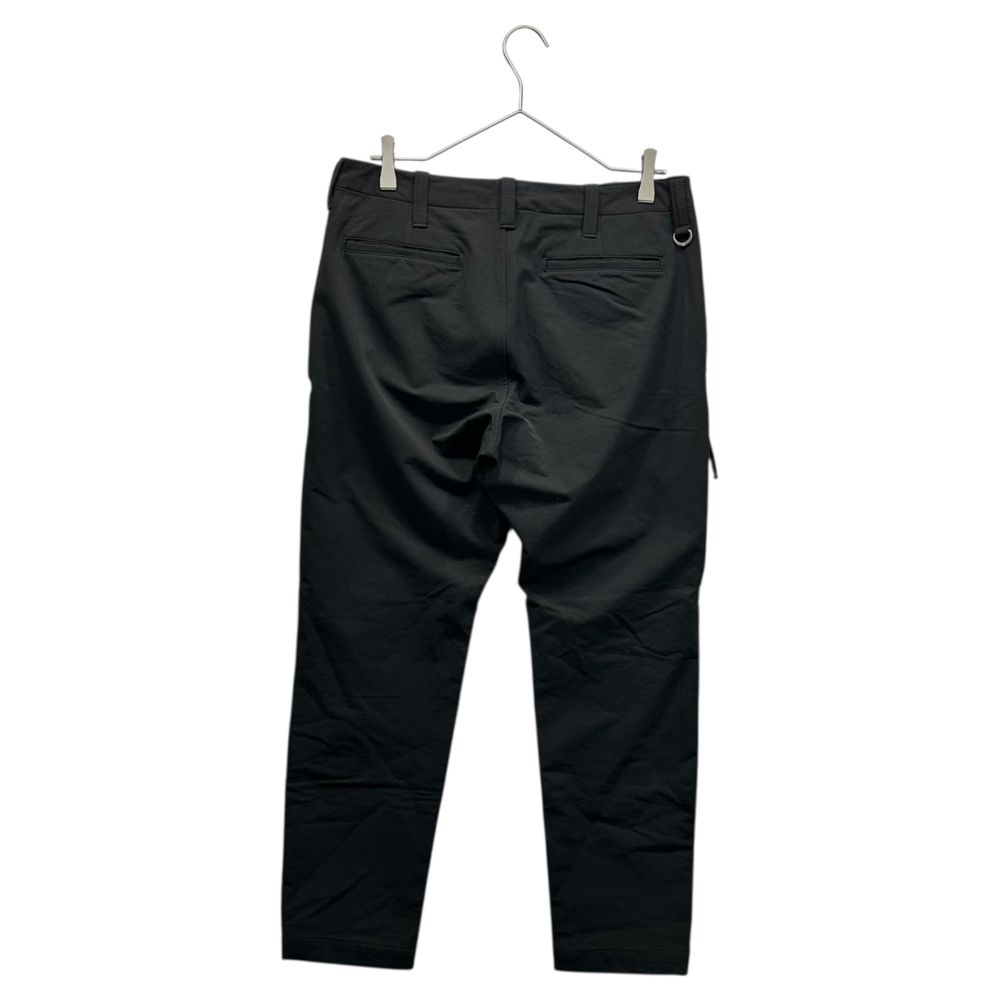 uniform experiment(ユニフォームエクスペリメント) 4WAY STRETCH SIDE POCKET TAPERED PANTS ストレッチ サイドポケット テーパード パンツ UE-192029 1(S程度) ブラック