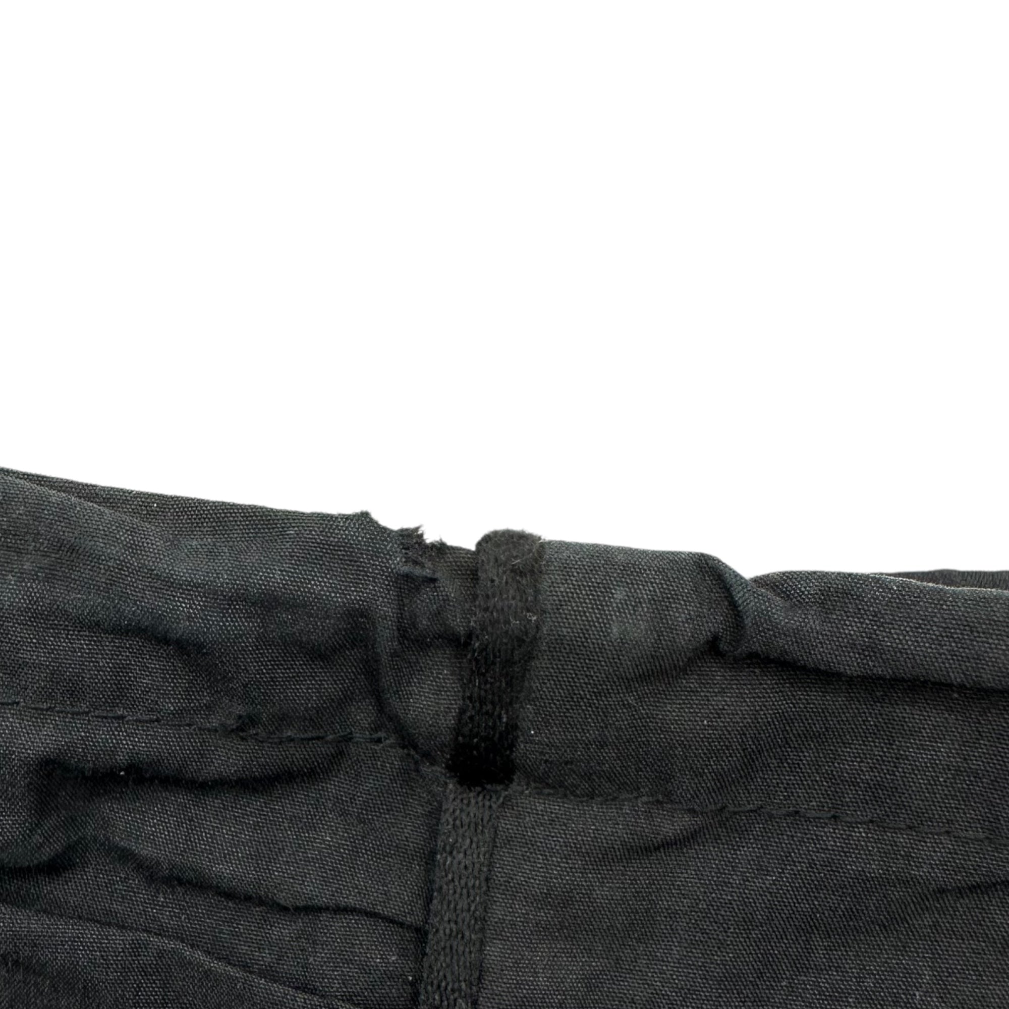 PARANOID(パラノイド) 24SS GATHER PANTS ギャザー パンツ 24S006_12 L ブラック ナイロン ギミック