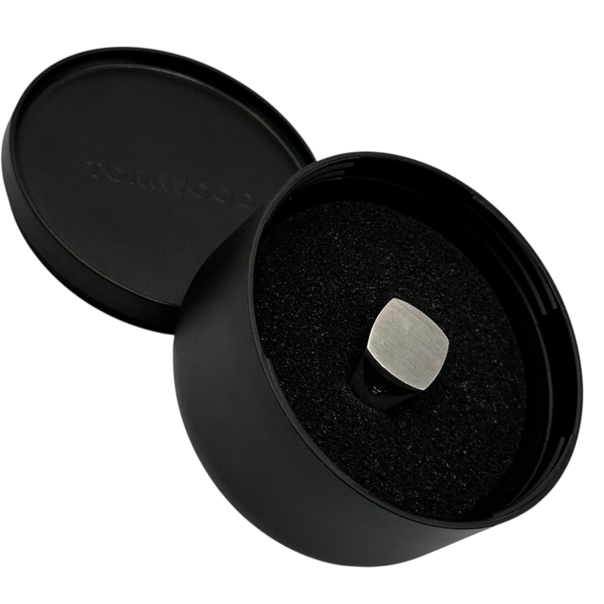 TOM WOOD(トムウッド) Cushion Satin Ring クッション サテン リング R74HSNA02S925 64(24号) シルバー シグネット