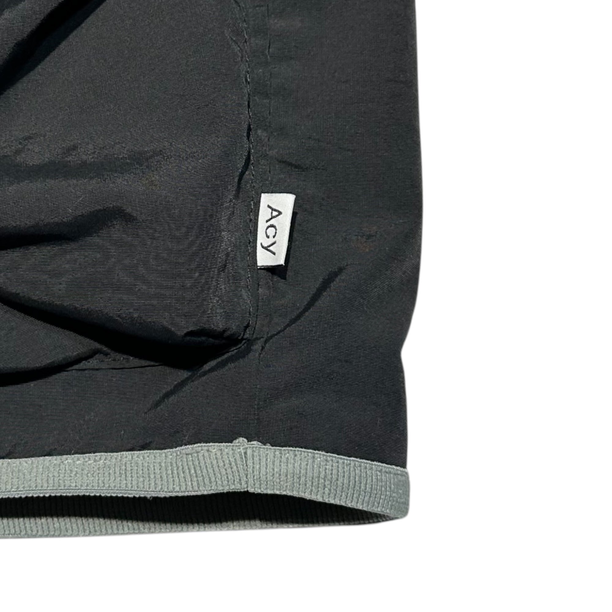 Acy(エイシー) 24SS 2WAY UTILITY VEST ユーティリティー ベスト BSM45-ACY-004 02 ブラック×グレー リバーシブル