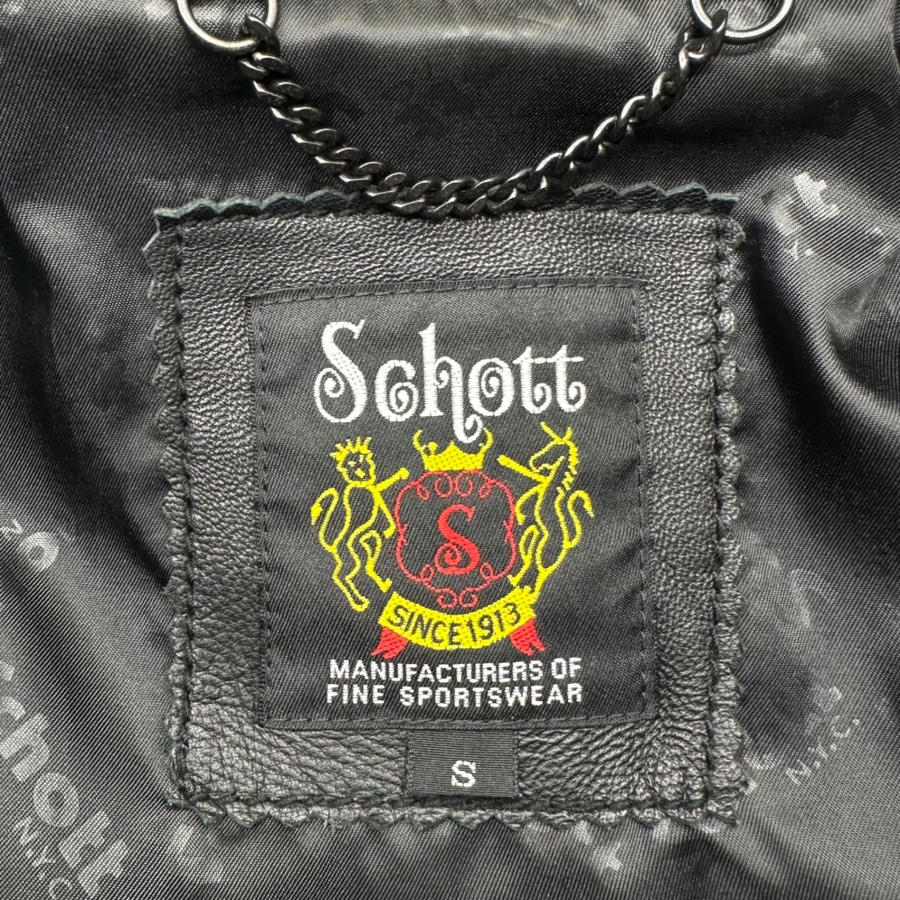 SCHOTT(ショット) SOLID CLASSIC RACER JACKET ソリッド クラシック レーサー ジャケット ラムレザー 3171053 S ブラック