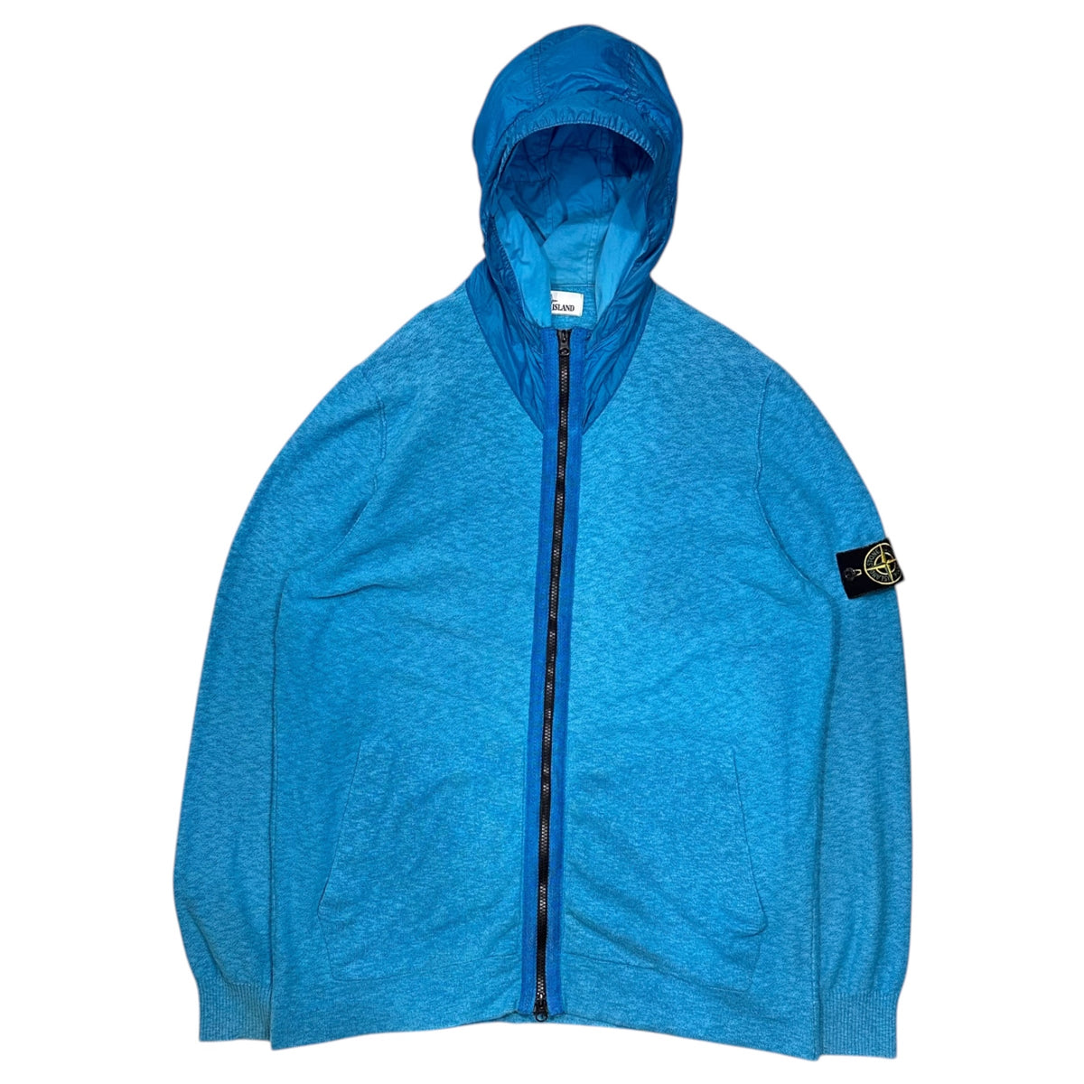 STONE ISLAND(ストーンアイランド) Garment-dyed knit nylon paneled 