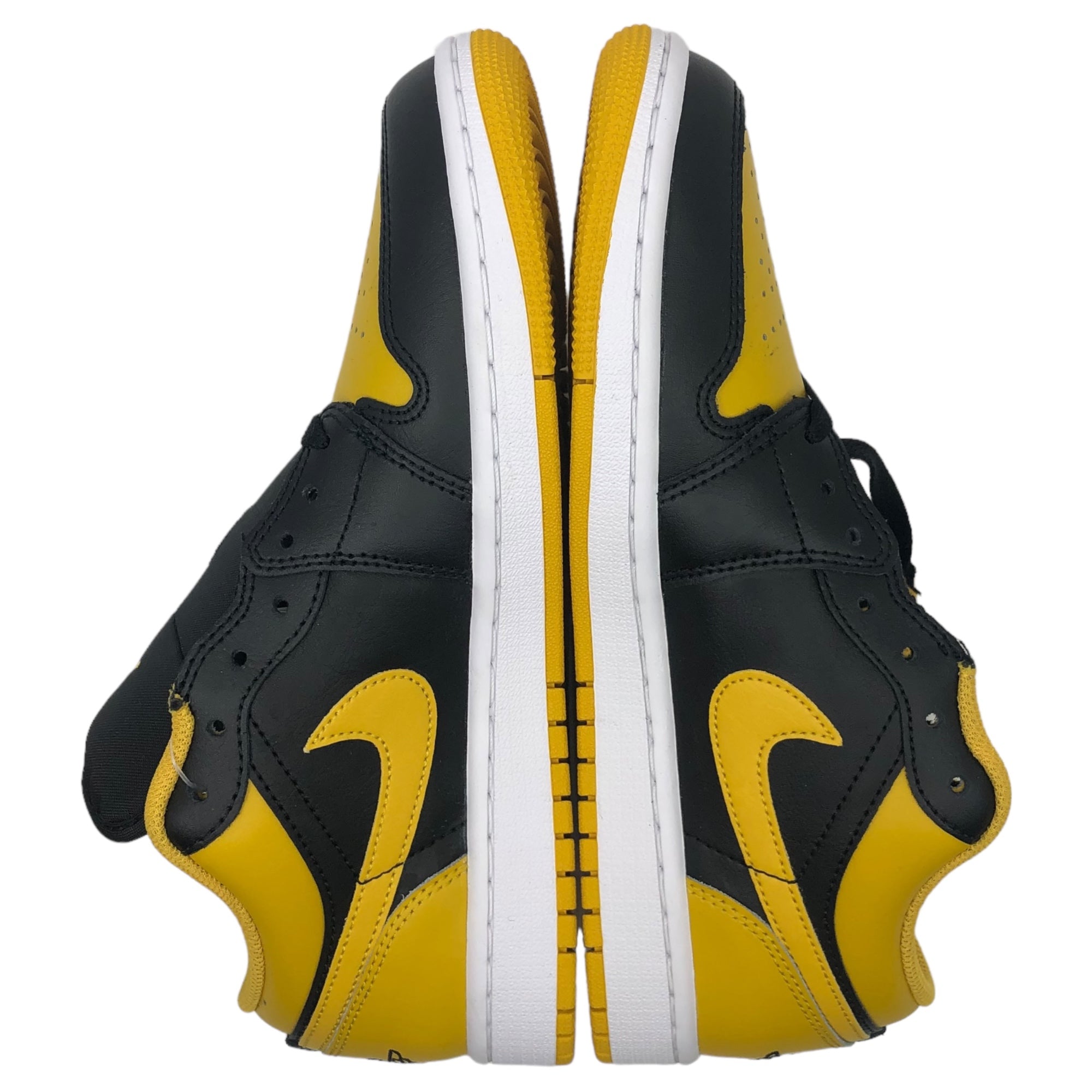 NIKE(ナイキ) AIR JORDAN 1 LOW エアジョーダン 1 ロー 553558-072 25.5cm イエローオークル×ブラック ローカット スニーカー
