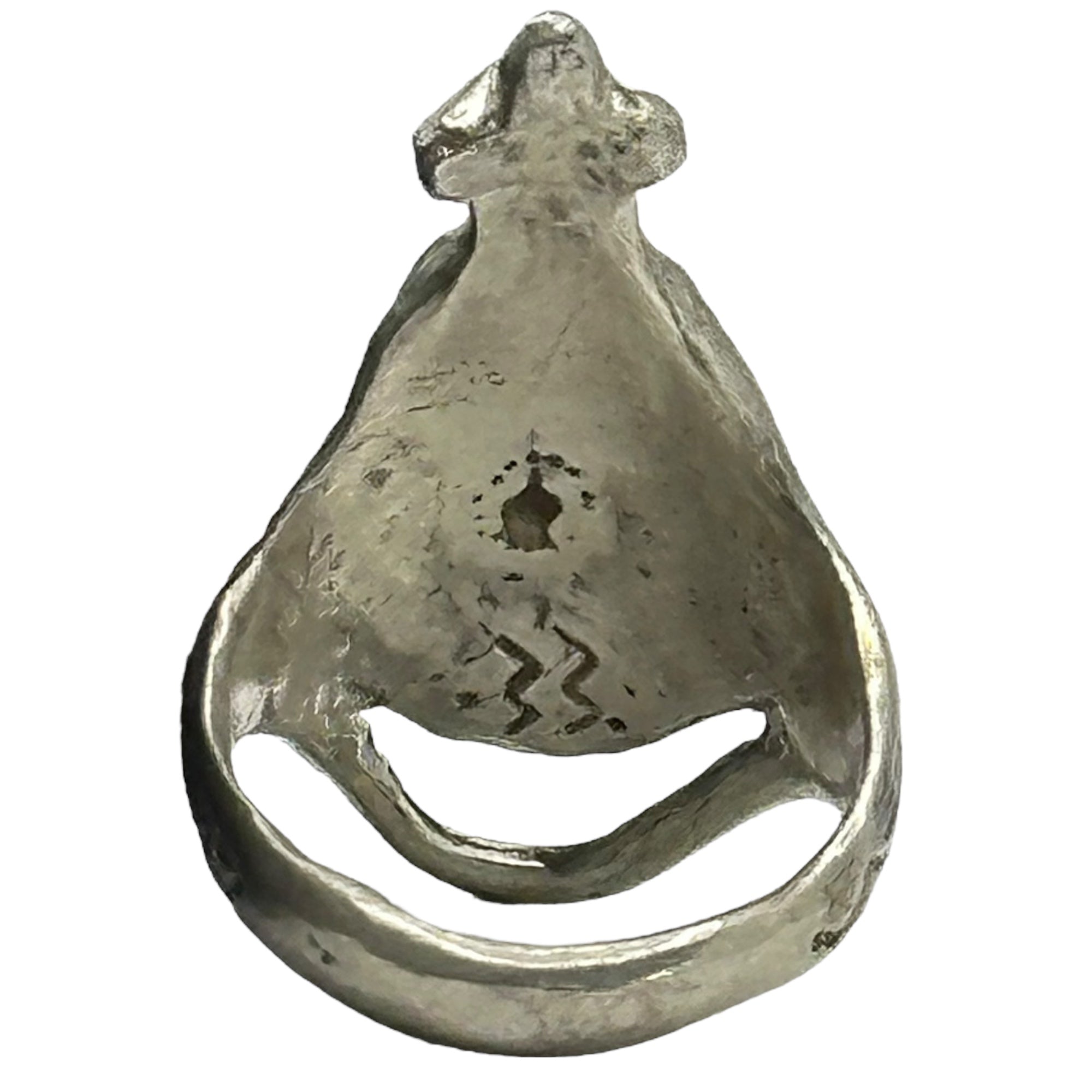 STONE BELLY(ストーンベリー) 925 Silver DRAQULA'S FOSSIL RING ドラキュラ 化石 リング 琥珀 シルバー 18号 シルバー 指輪 ストックホルム発ブランド