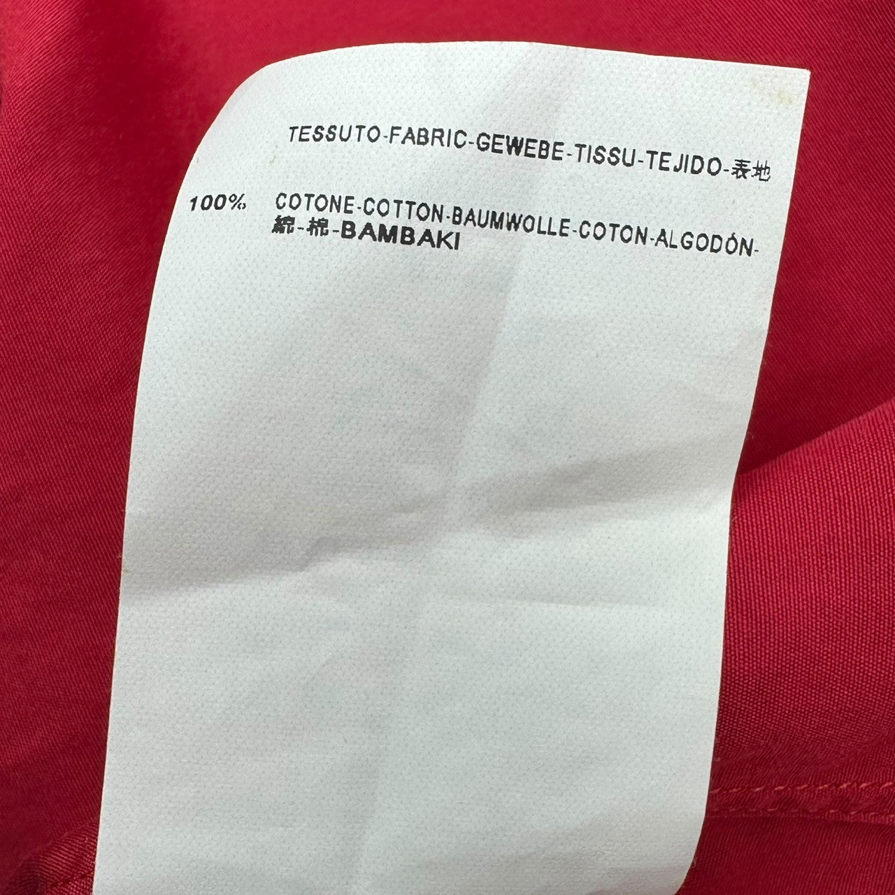 BALENCIAGA(バレンシアガ) 12SS Plain S/S shirt プレーン 半袖 シャツ ヴィンテージ アーカイブ UP57 2012 01000 37(S~M程度) レッド