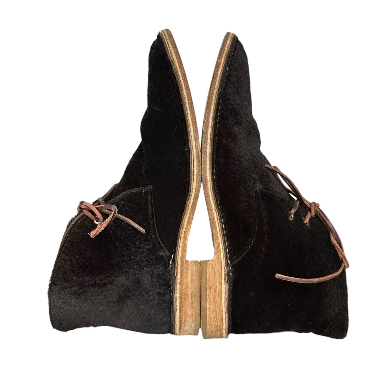 tricot COMME des GARCONS(トリココムデギャルソン) Lace-up chukka boots レースアップ チャッカブーツ 24.5cm ダークブラウン