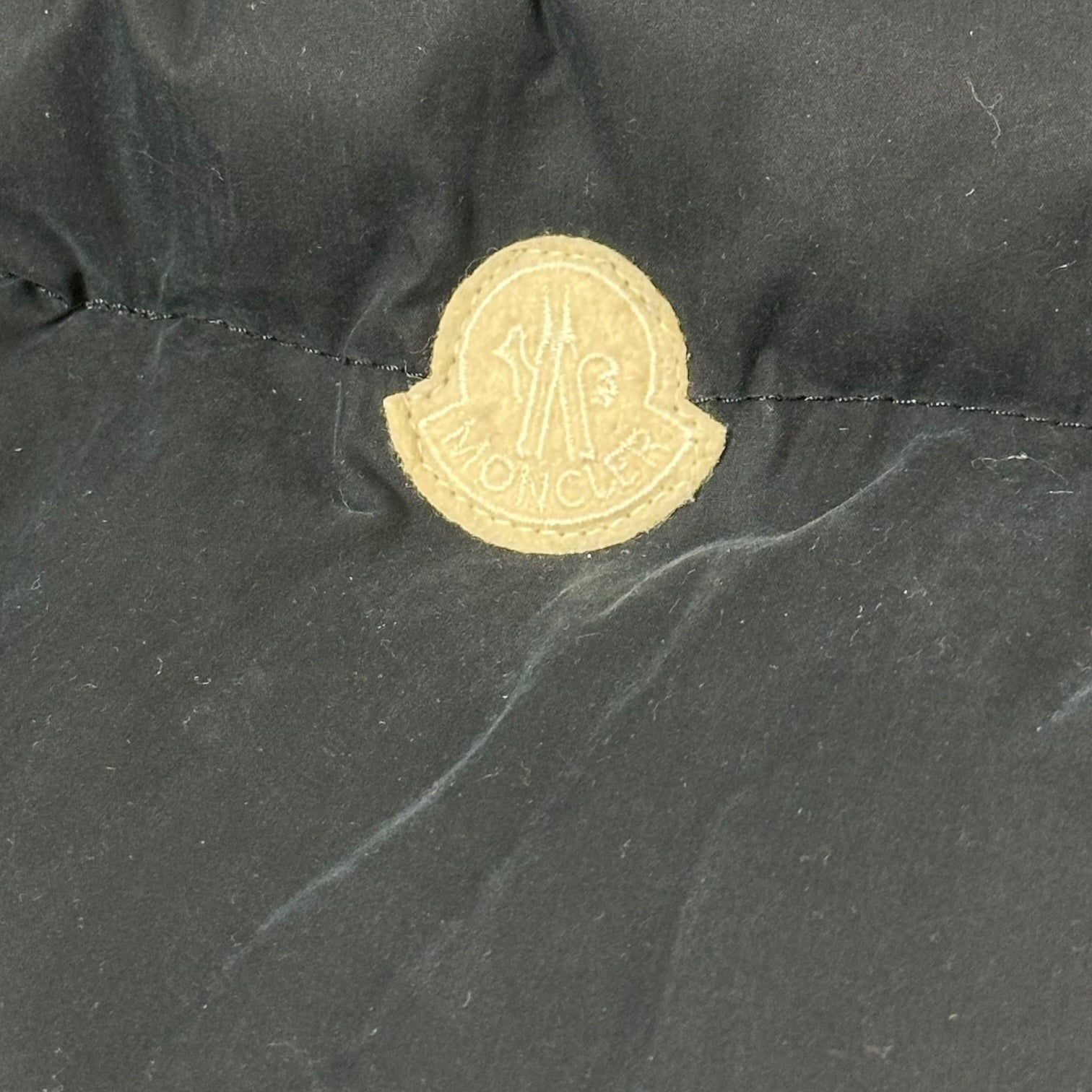 MONCLER(モンクレール) 11AW ×visvim MONCLER V GYANTSE ヴィズヴィム ビズビム ギャンツェ ヨーク切替 ダウンベスト 112-09V-43311-05 4 ダークネイビー