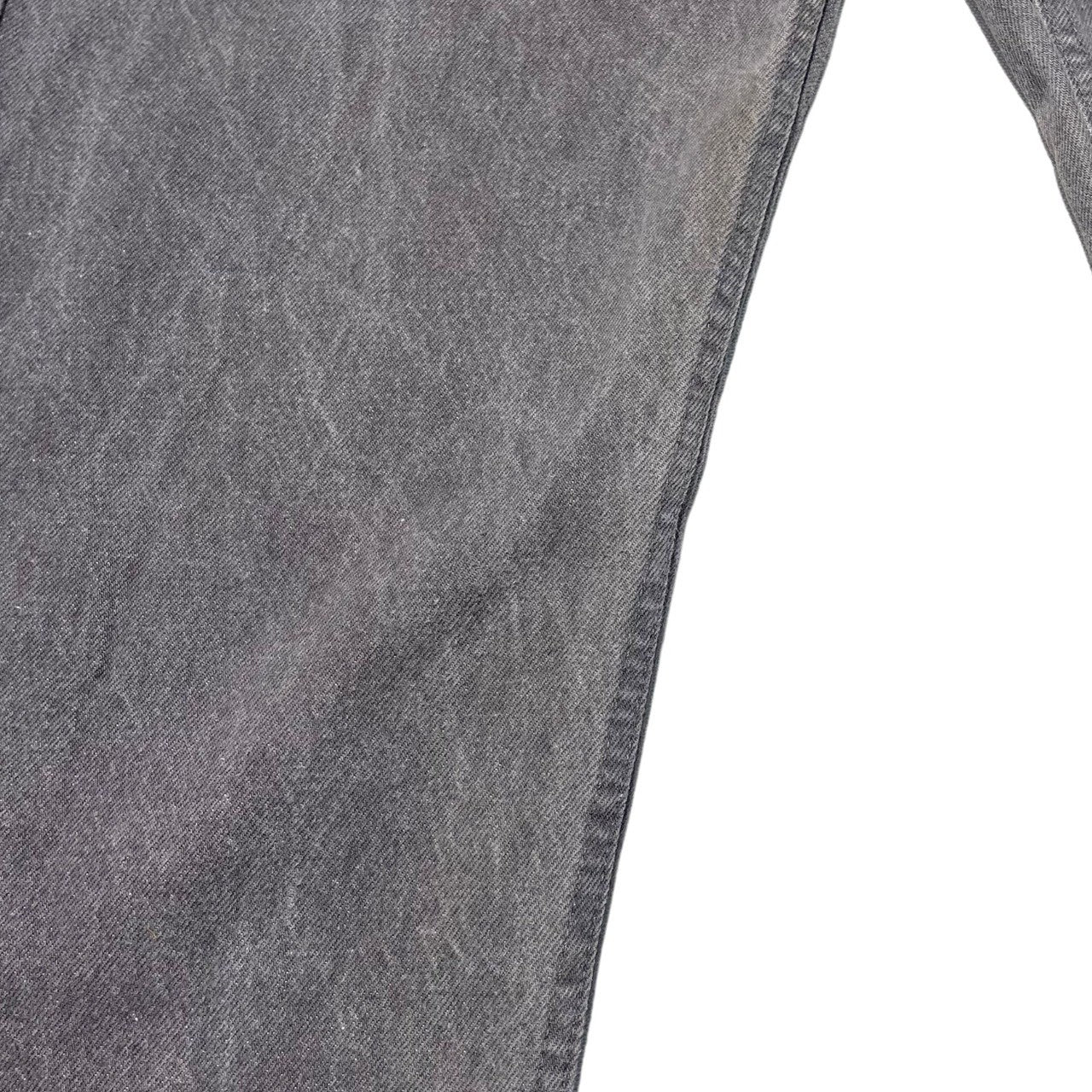 Levi's(リーバイス) 90’s 550 tapered denim pants テーパード デニム パンツ W38 L32 グレー 90年代 585 先染め オレンジタブ ヴィンテージ