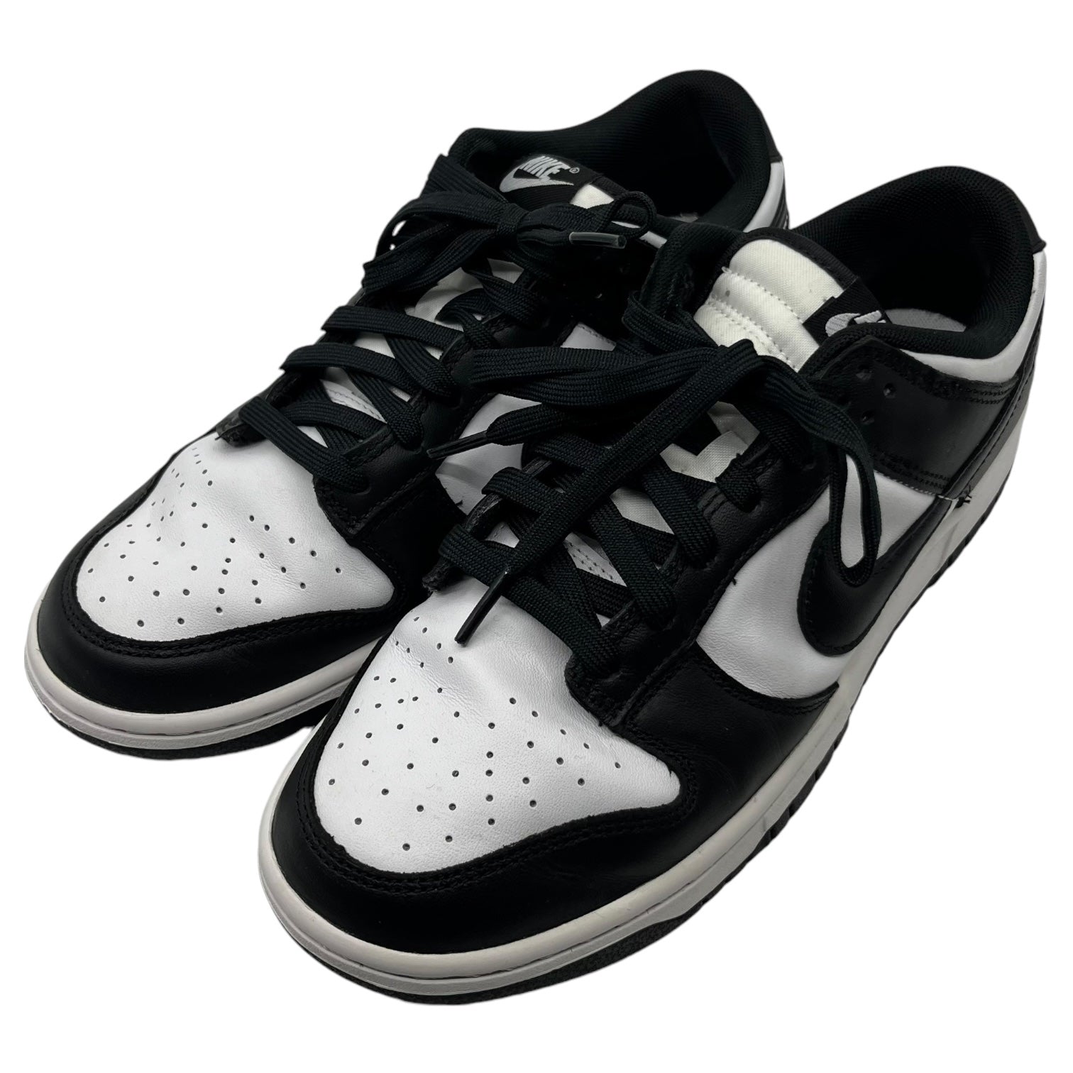 NIKE(ナイキ) Dunk Low Retro "White/Black" ダンク ロー レトロ DD1391-100 27cm ブラック