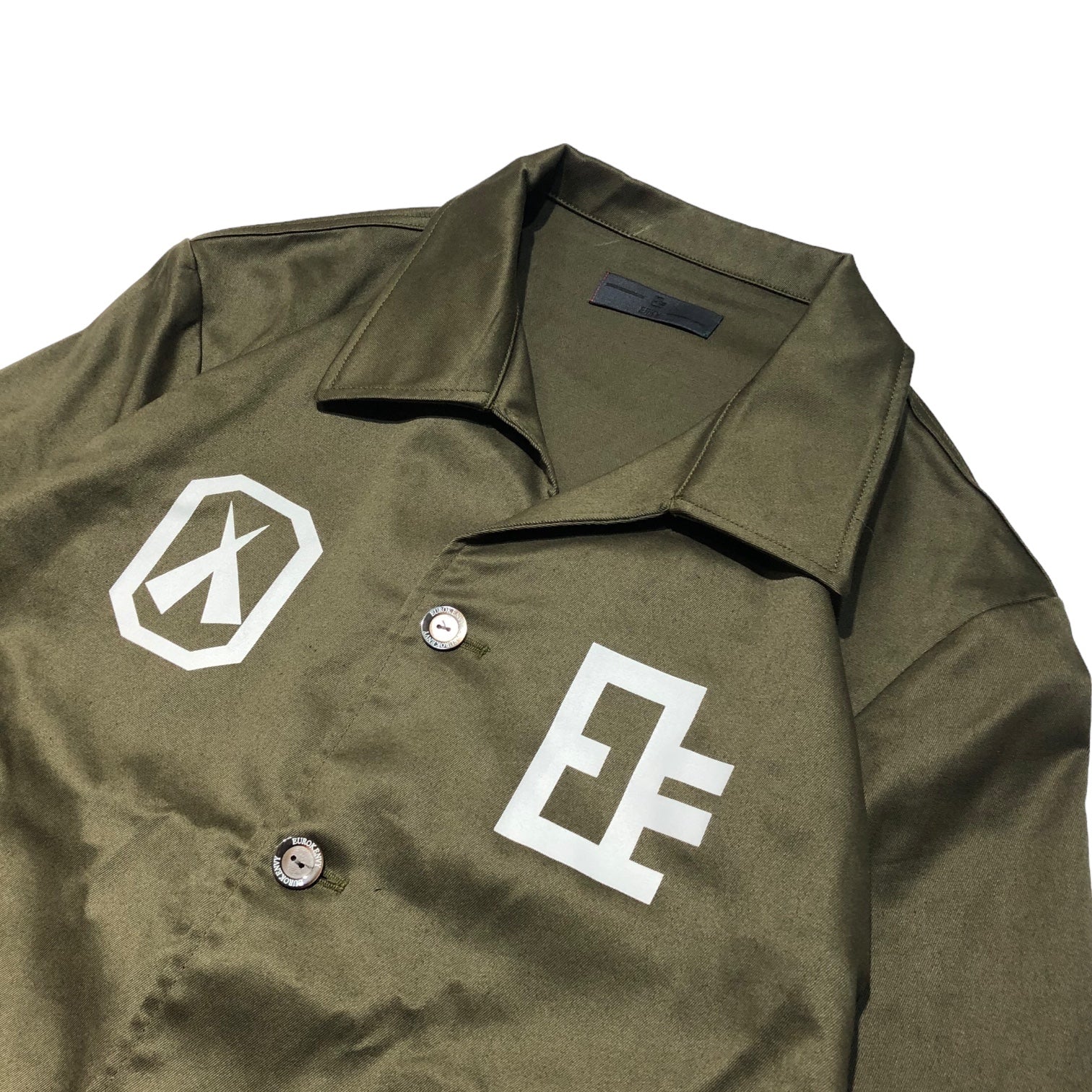 EUROKENVY®︎ (ユーロケンヴィー) cotton coveralls コットン カバーオール XL カーキ