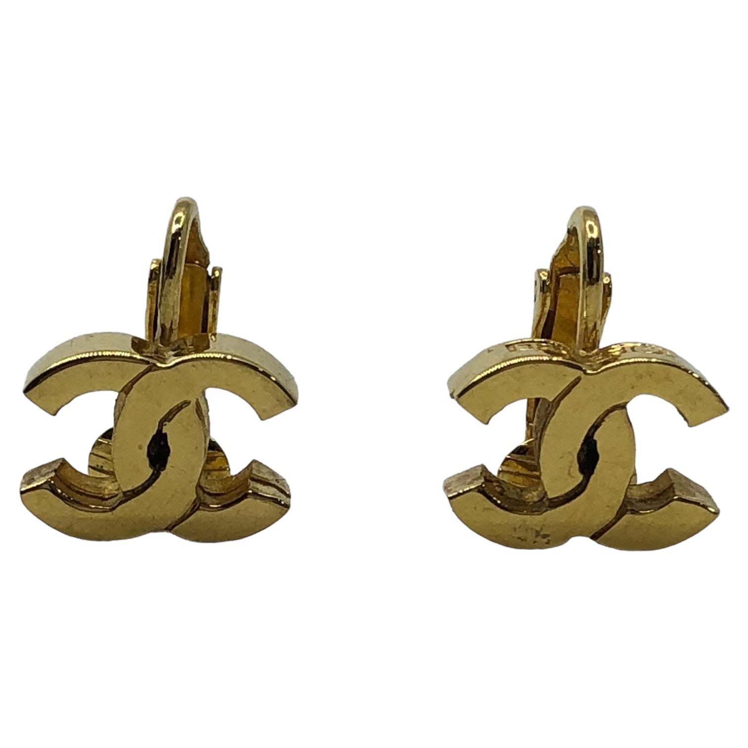 CHANEL(シャネル) 70's coco mark gold earrings ココマーク ゴールド イヤリング ゴールド 刻印233