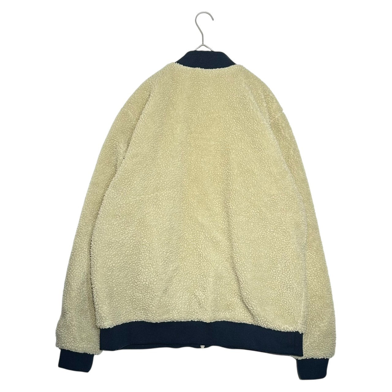 Patagonia(パタゴニア) Retro-X Bomber Jacket レトロX ボンバー ジャケット STY22830 XL アイボリー×ネイビー フリース ブルゾン