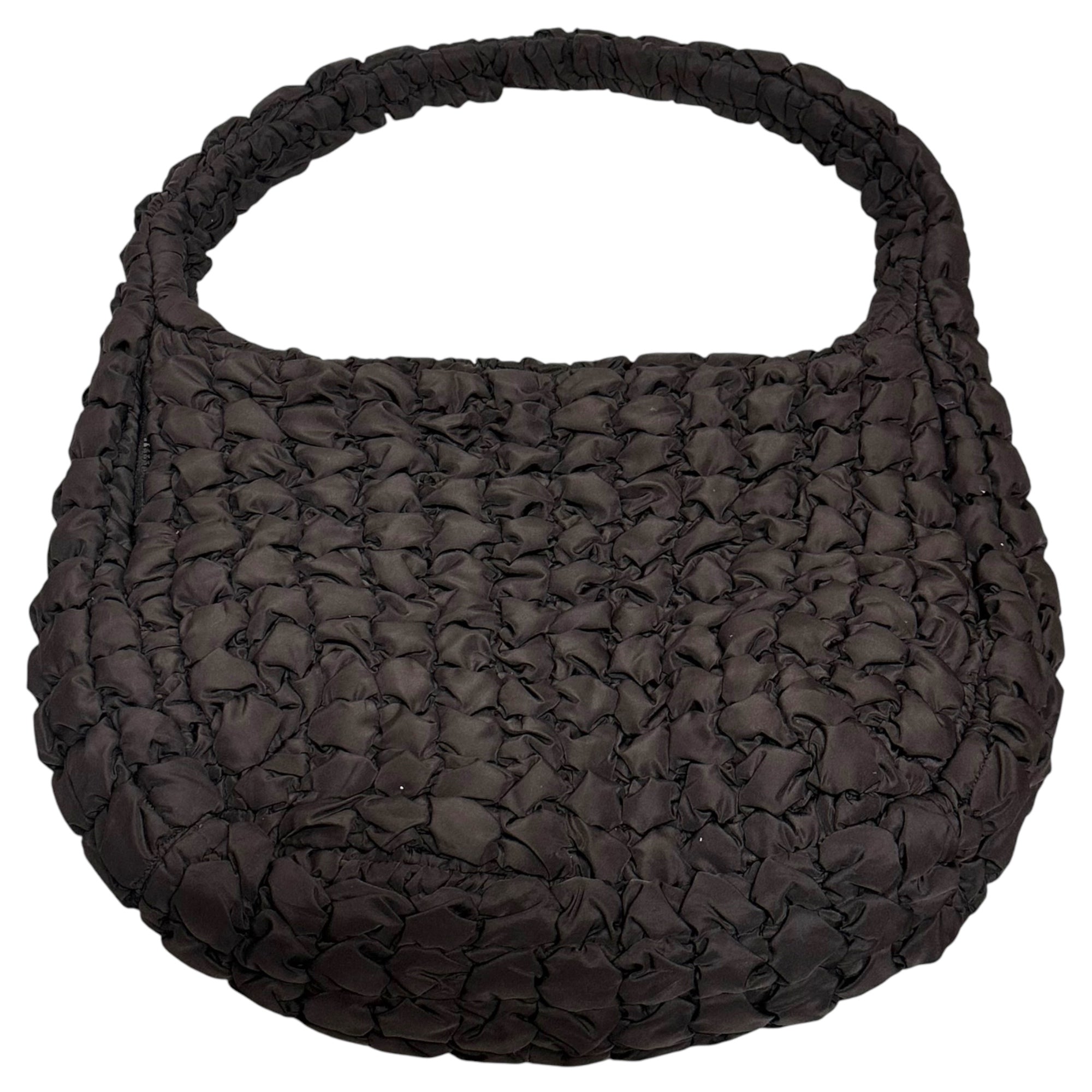 COS(コス) QUILTED OVERSIZED SHOULDER BAG キルティング オーバーサイズ ショルダー バッグ ブラウン