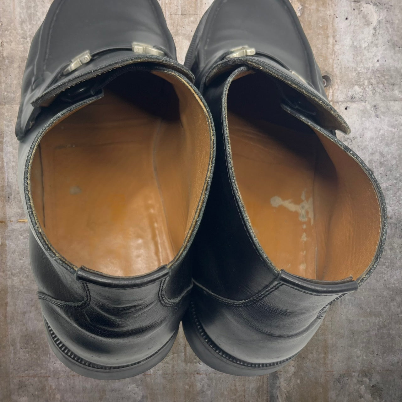 Salvatore Ferragamo(サルヴァトーレフェラガモ) ガンチーニチャッカブーツ UR32619 9 1/2(27.5程度) ブラック