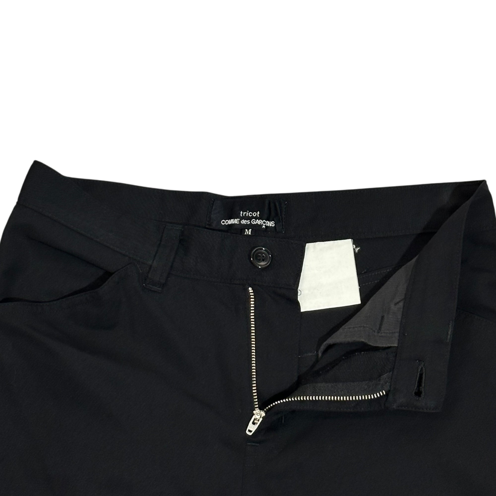 tricot COMME des GARCONS(トリココムデギャルソン) Straight Pants ストレート パンツ M ブラック